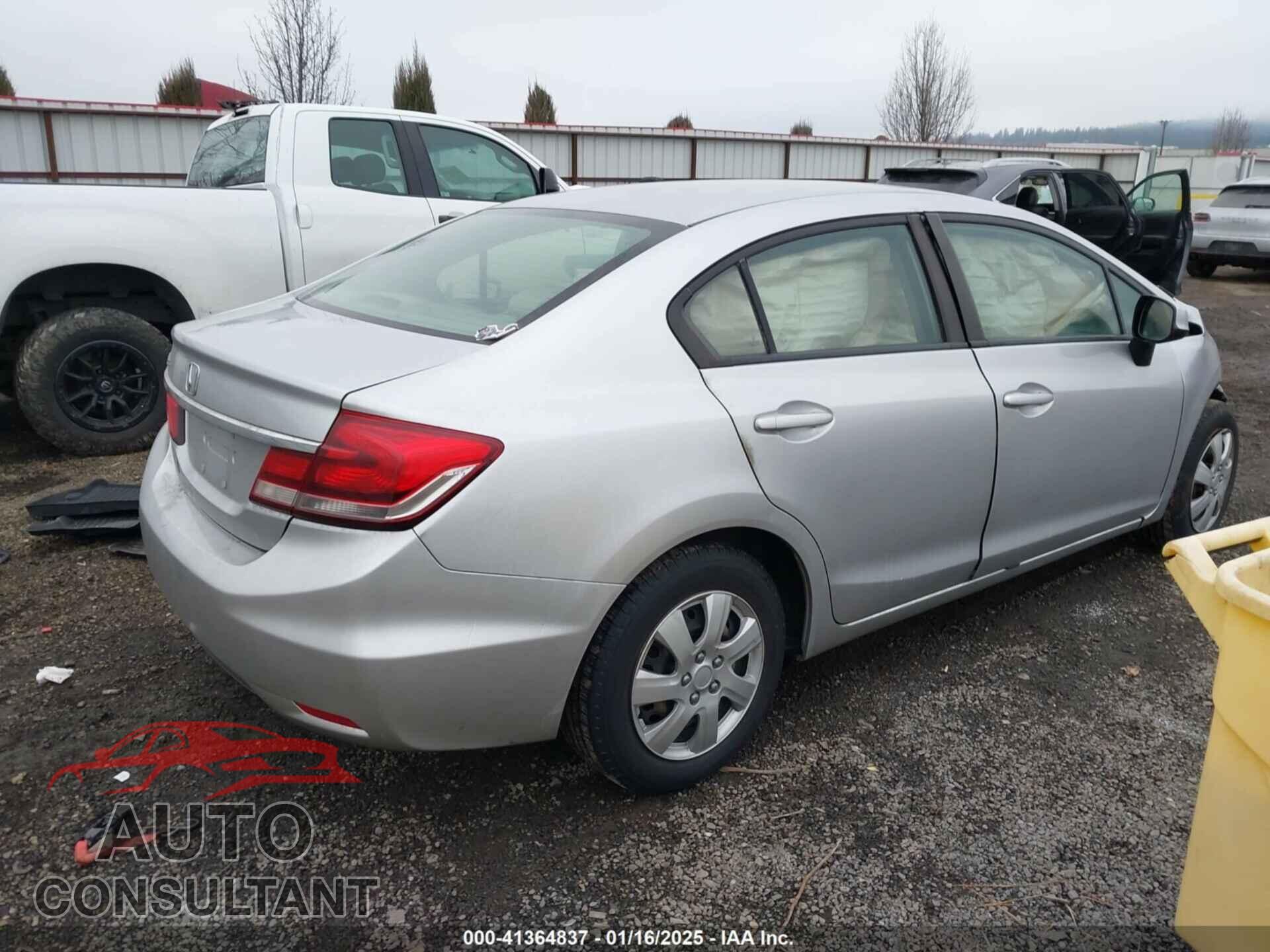 HONDA CIVIC 2013 - 19XFB2F59DE026208