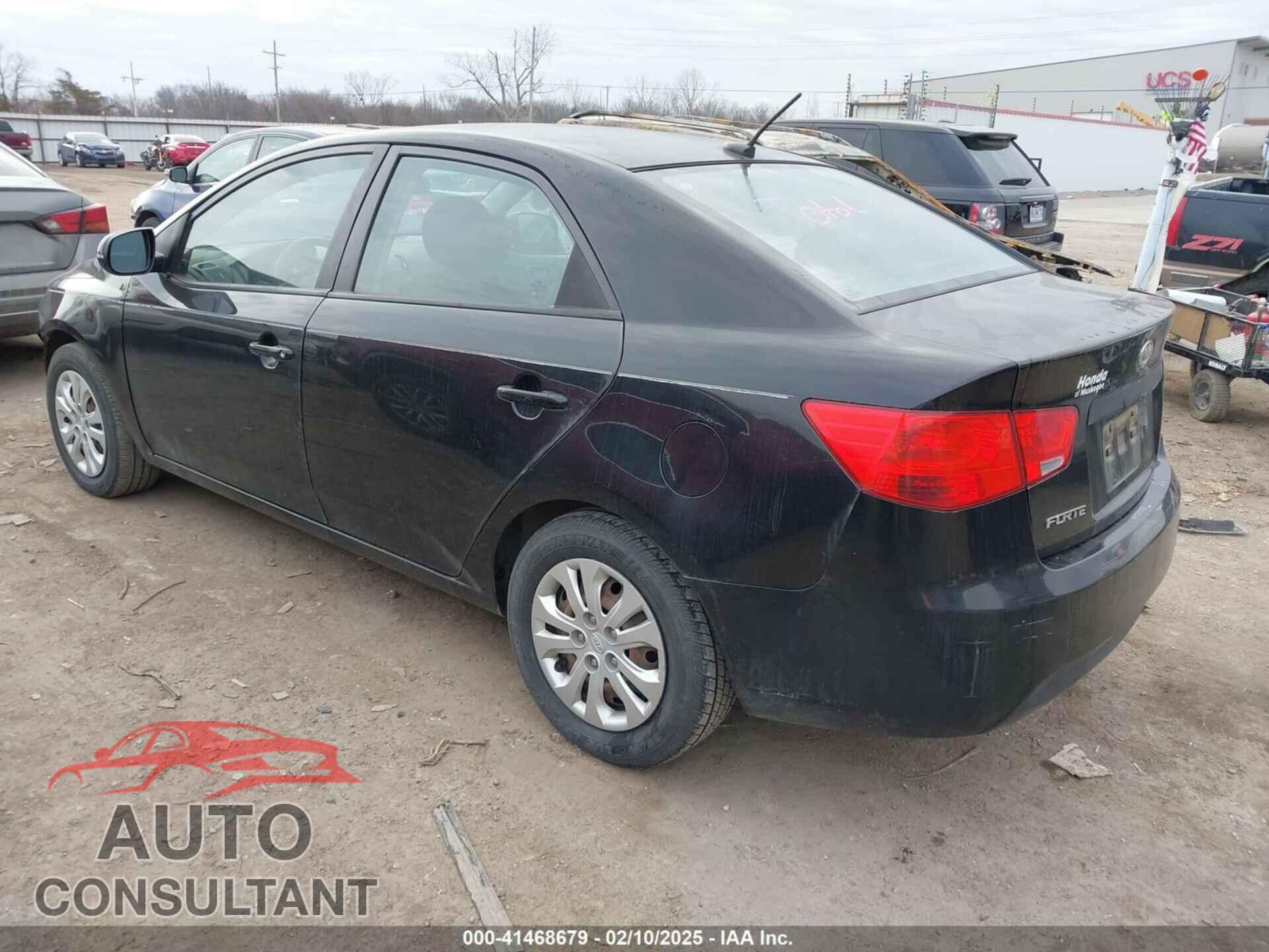 KIA FORTE 2012 - KNAFU4A21C5552956