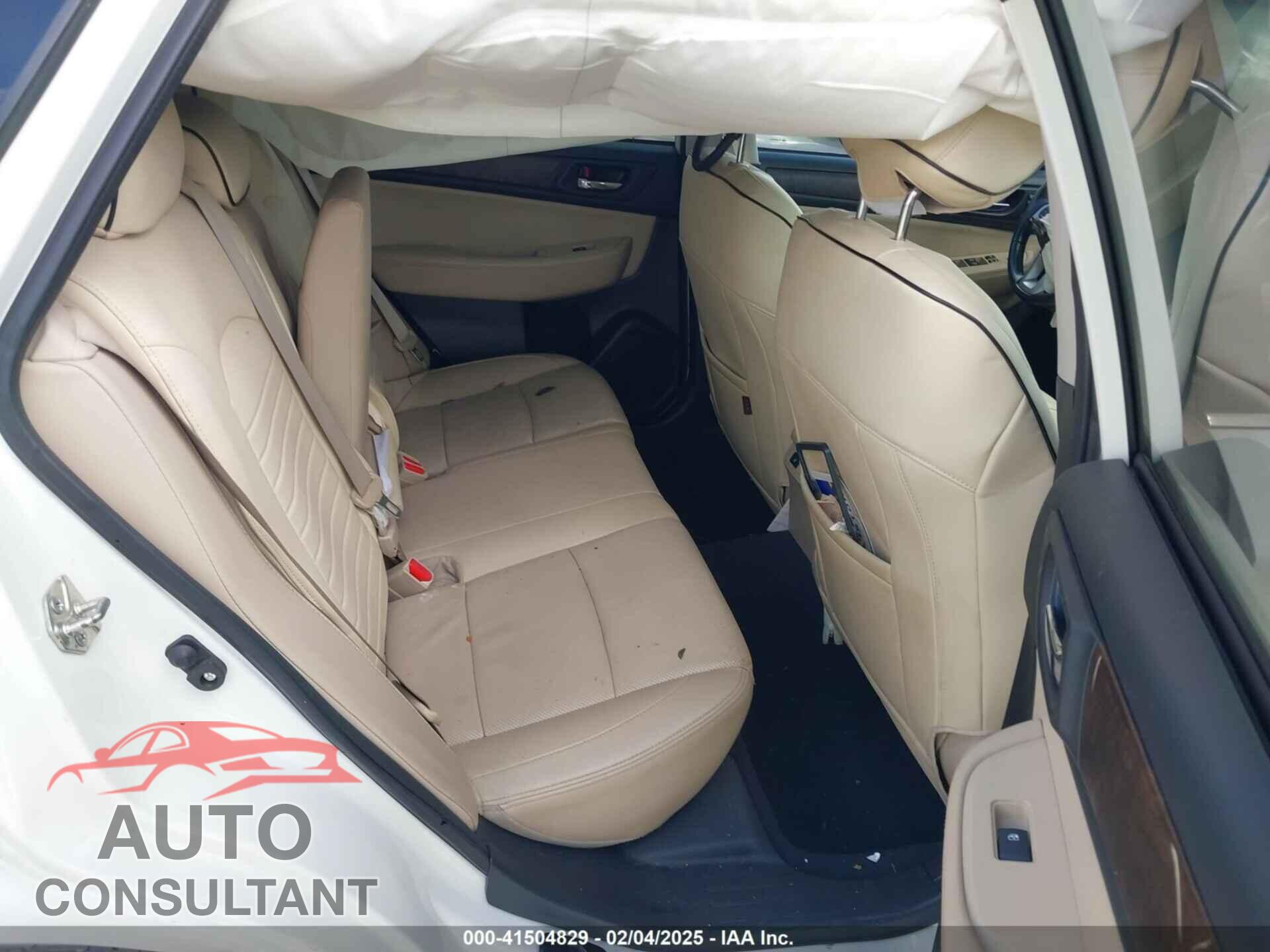 SUBARU OUTBACK 2016 - 4S4BSBNC4G3255532