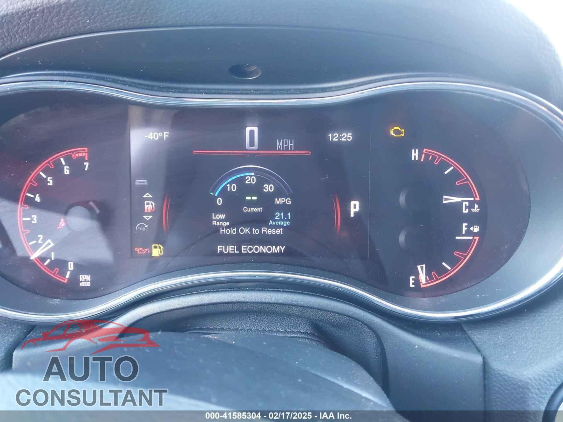 DODGE DURANGO 2015 - 1C4RDHAG3FC810123