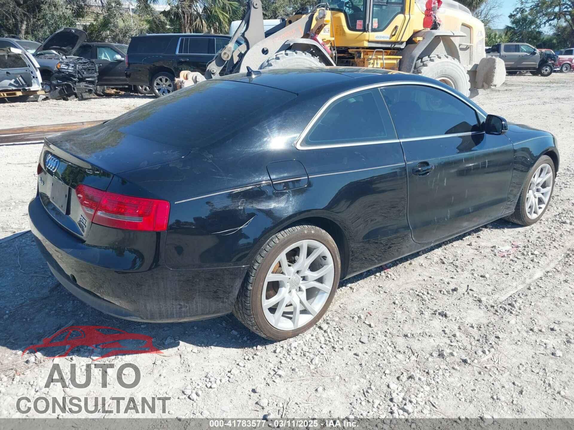 AUDI A5 2012 - WAULFAFR4CA046093
