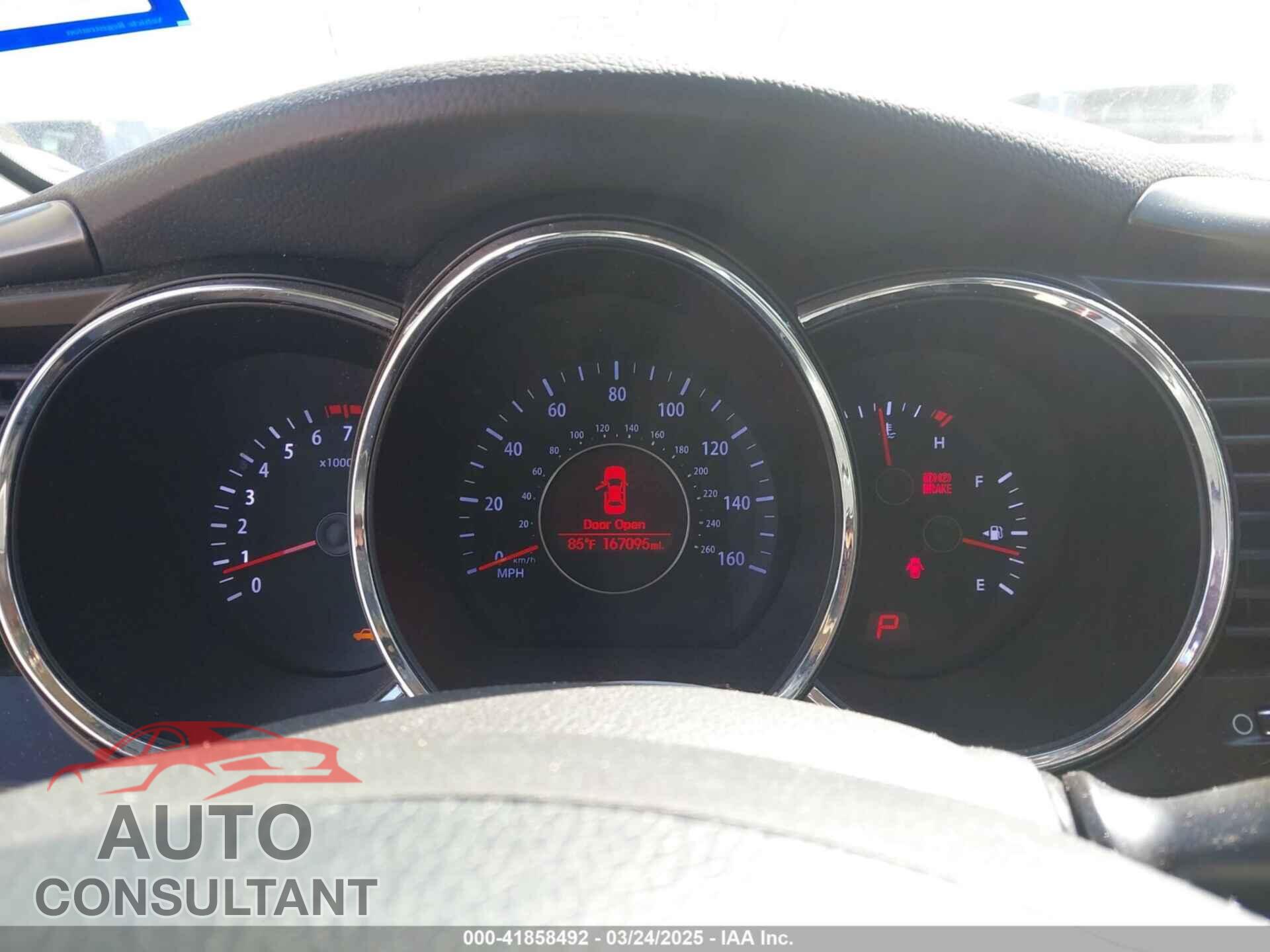 KIA OPTIMA 2012 - KNAGM4A7XC5275045