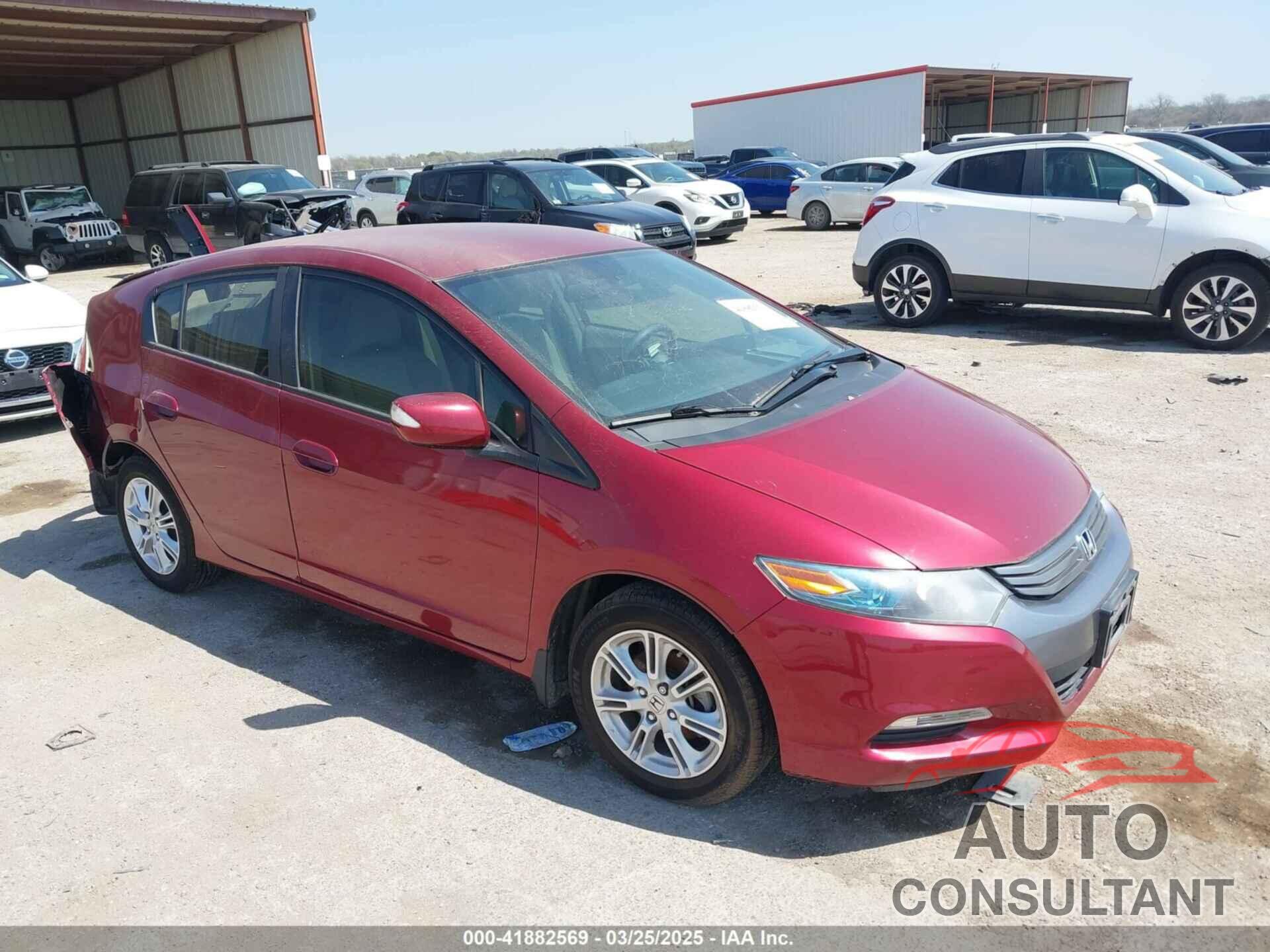 HONDA INSIGHT 2010 - JHMZE2H73AS009253