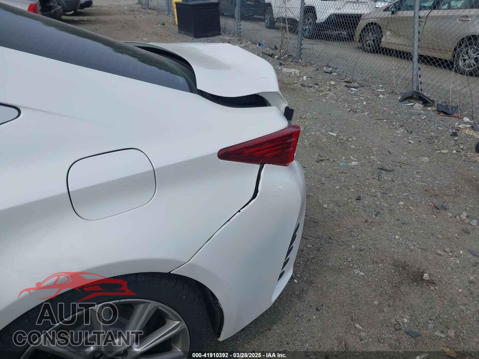LEXUS RC 350 2015 - JTHSE5BC3F5001037