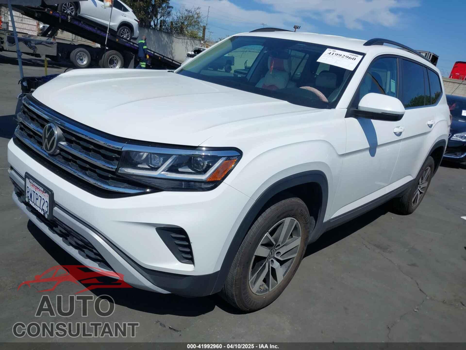 VOLKSWAGEN ATLAS 2021 - 1V2DP2CA5MC591104