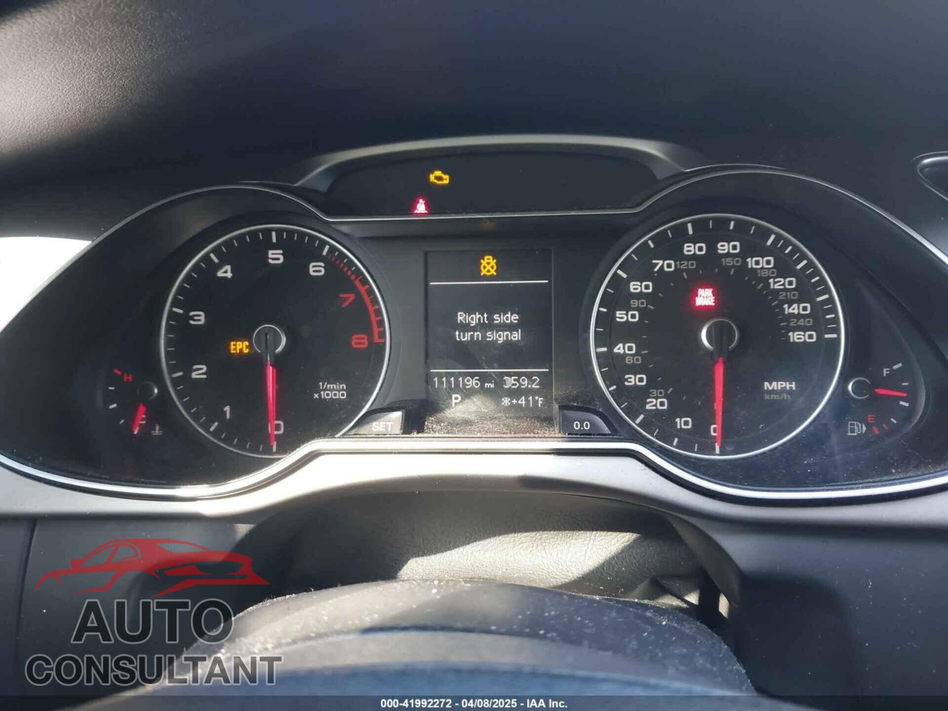 AUDI A4 2013 - WAUAFAFL4DN042543