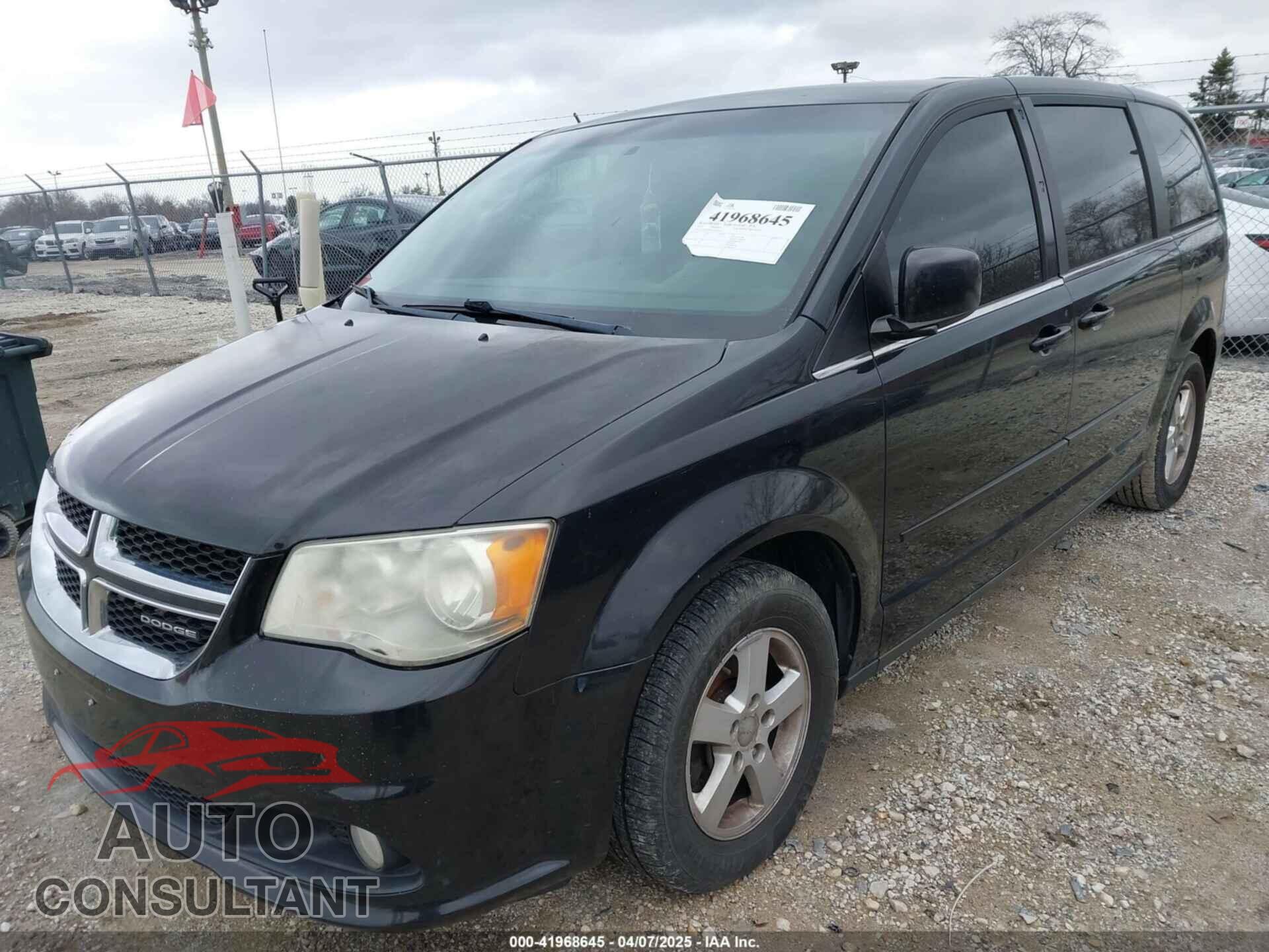 DODGE GRAND CARAVAN 2012 - 2C4RDGDG1CR198352