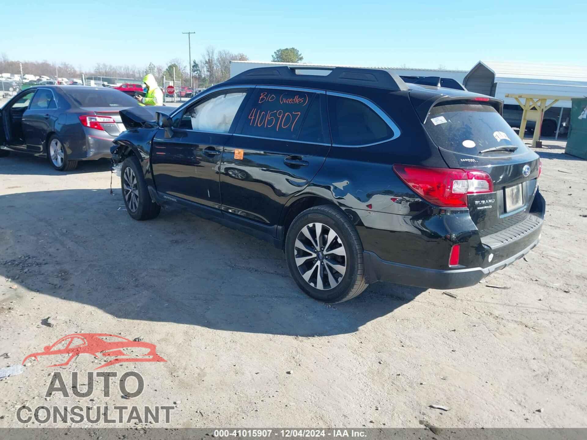 SUBARU OUTBACK 2017 - 4S4BSAKC6H3435501