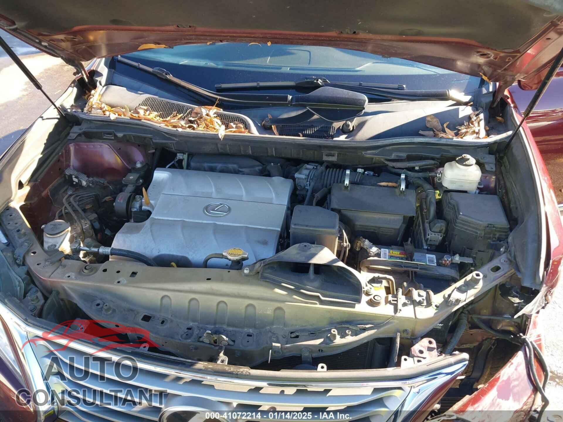 LEXUS RX 350 2013 - 2T2ZK1BA5DC117724