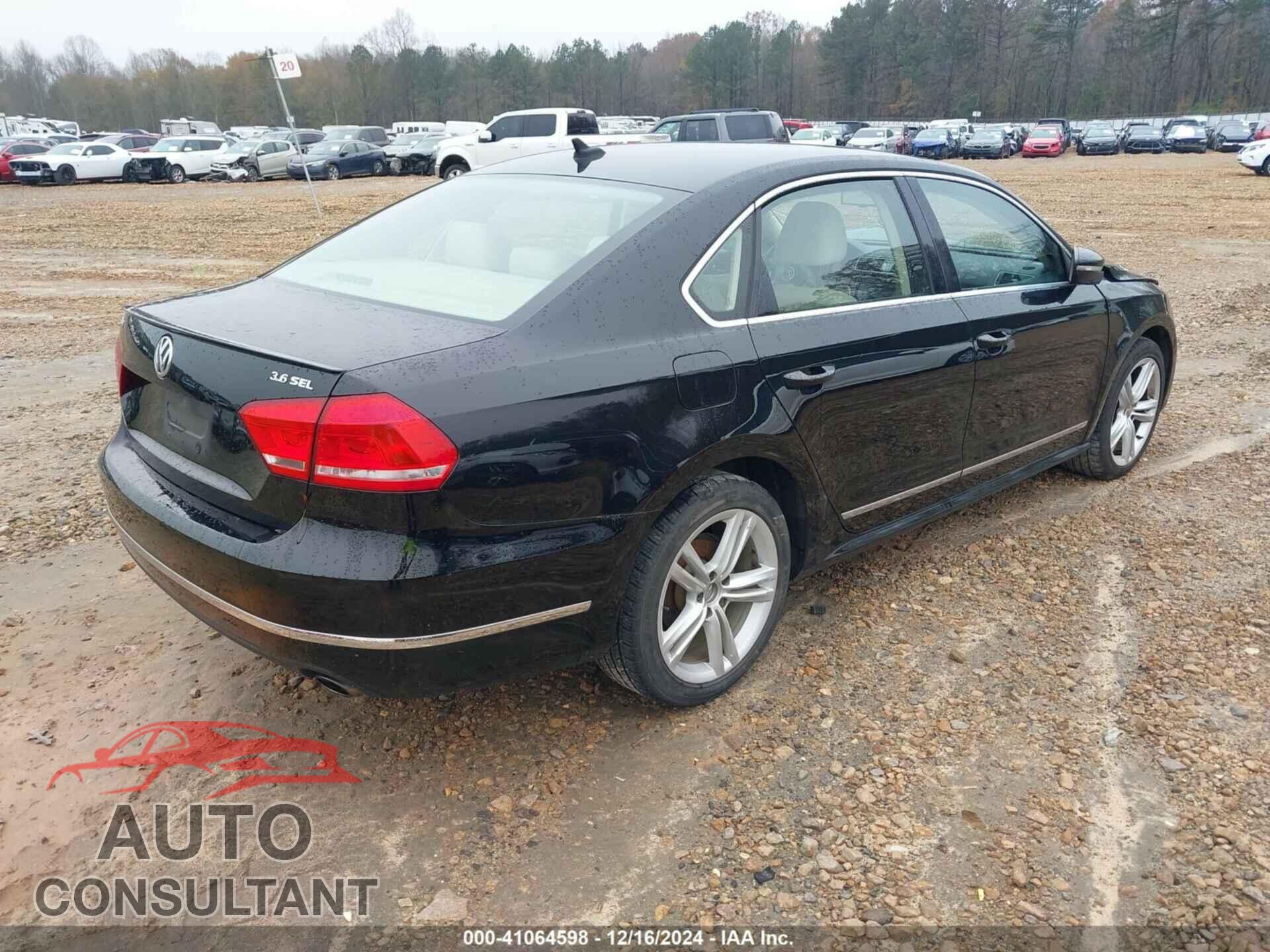 VOLKSWAGEN PASSAT 2012 - 1VWCM7A31CC065345