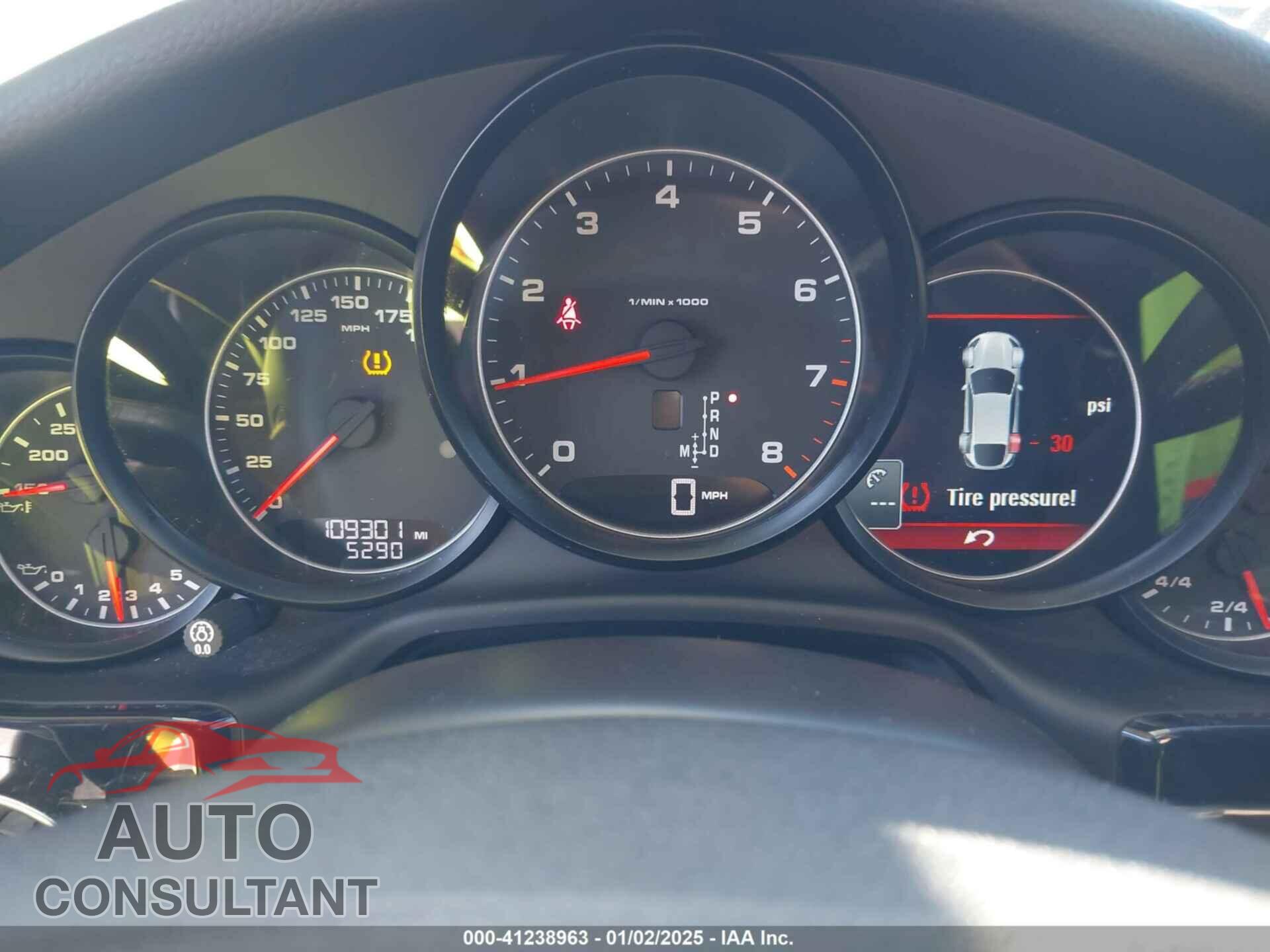 PORSCHE PANAMERA 2011 - WP0AA2A76BL021011