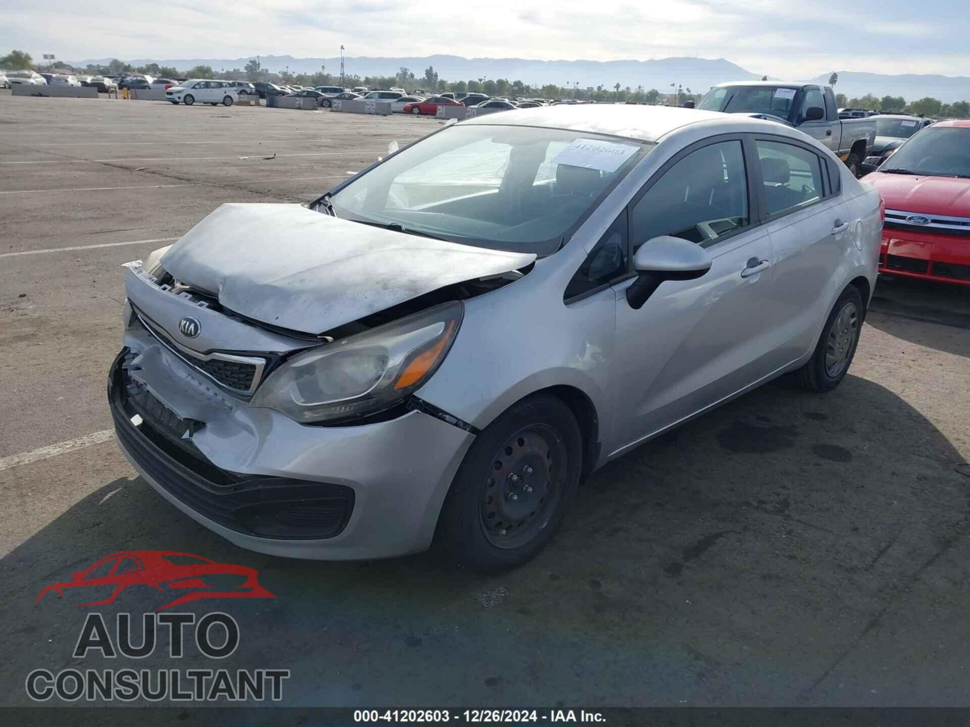 KIA RIO 2014 - KNADM4A38E6413002