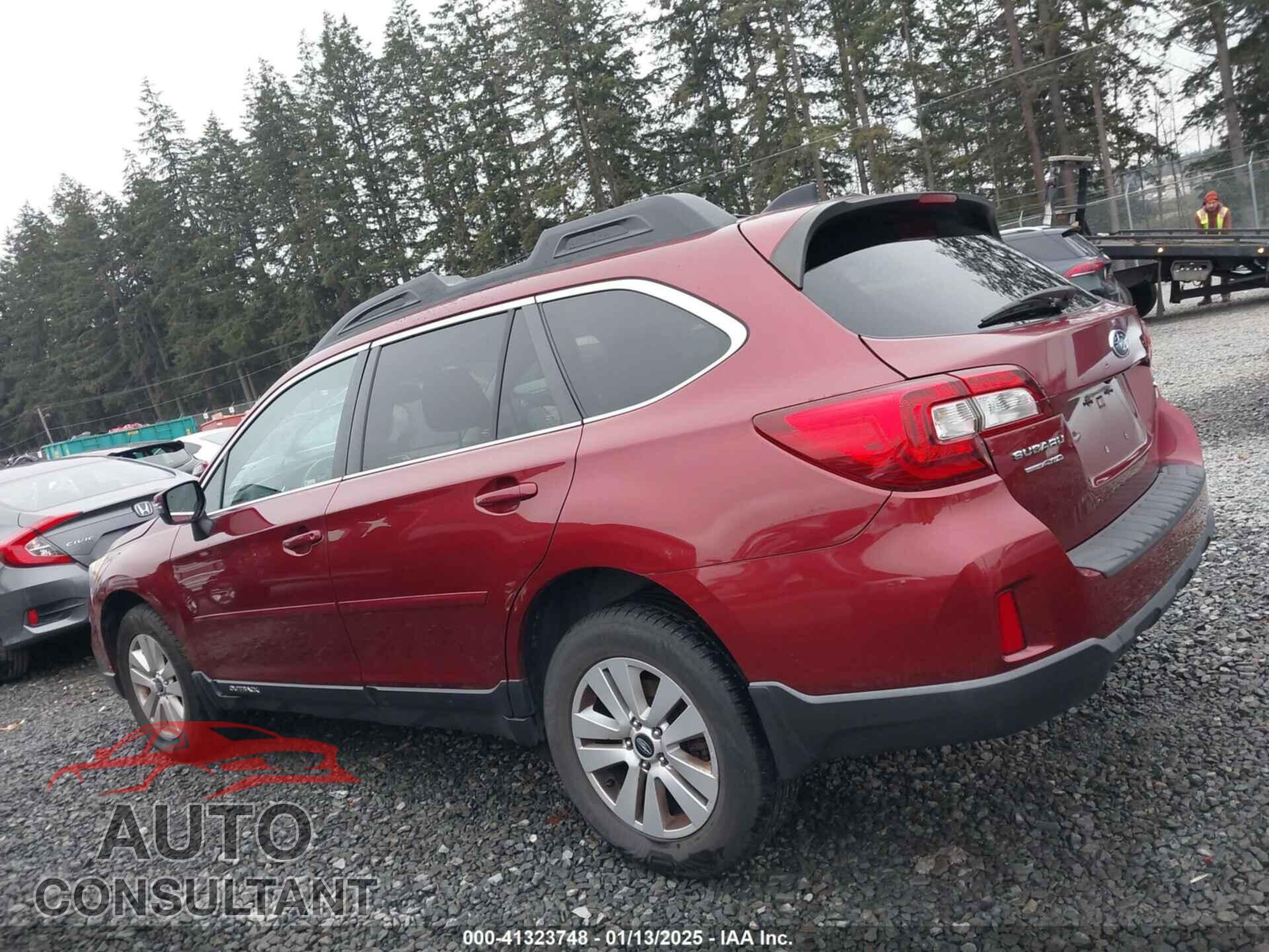 SUBARU OUTBACK 2016 - 4S4BSAHC1G3290955