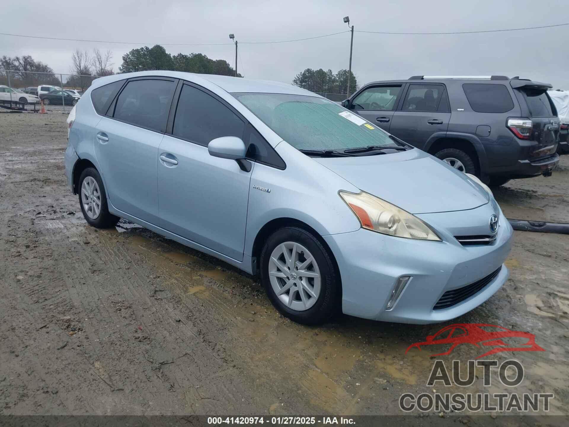 TOYOTA PRIUS V 2012 - JTDZN3EU5C3019202
