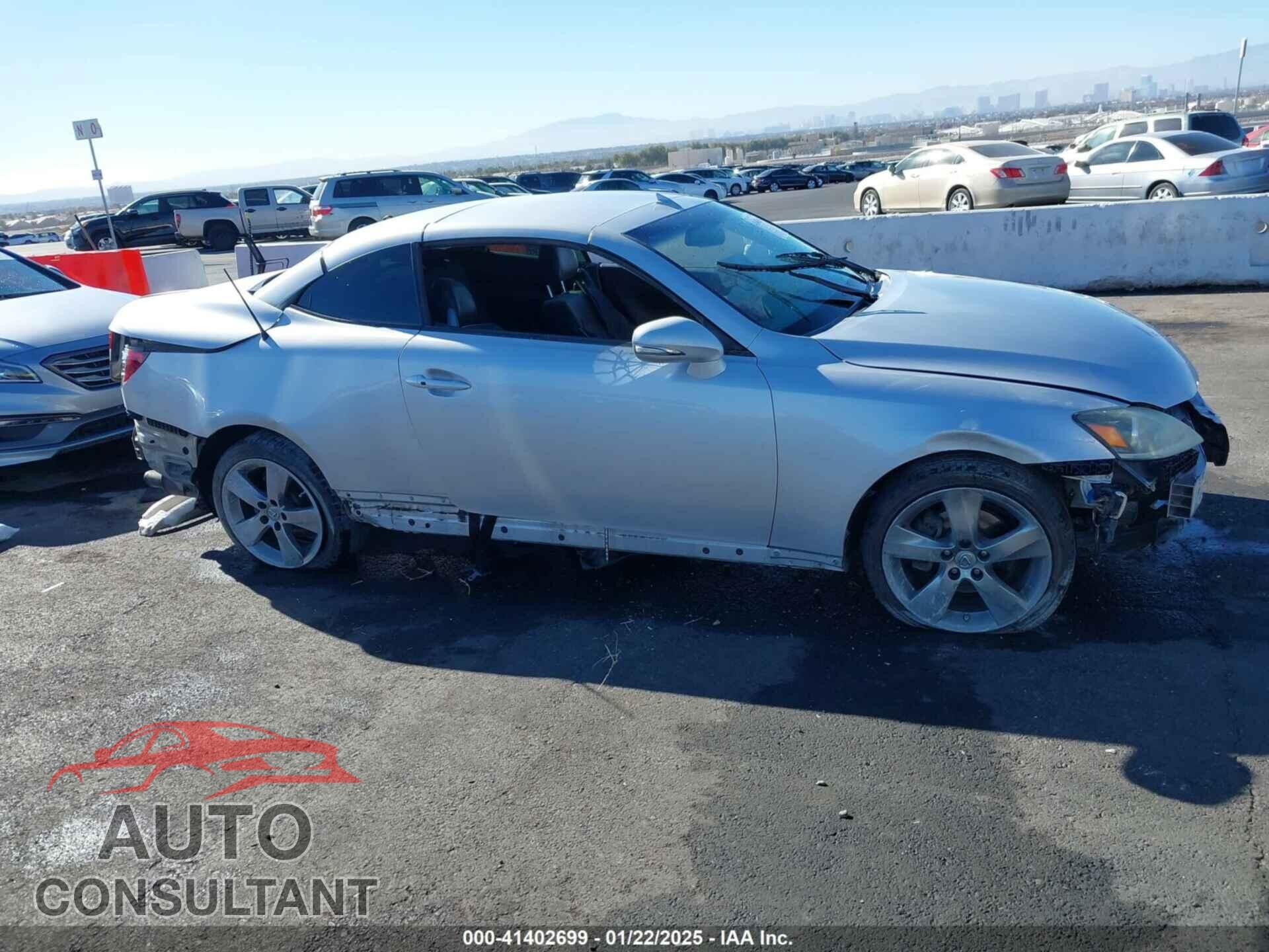 LEXUS IS 250C 2011 - JTHFF2C2XB2520455