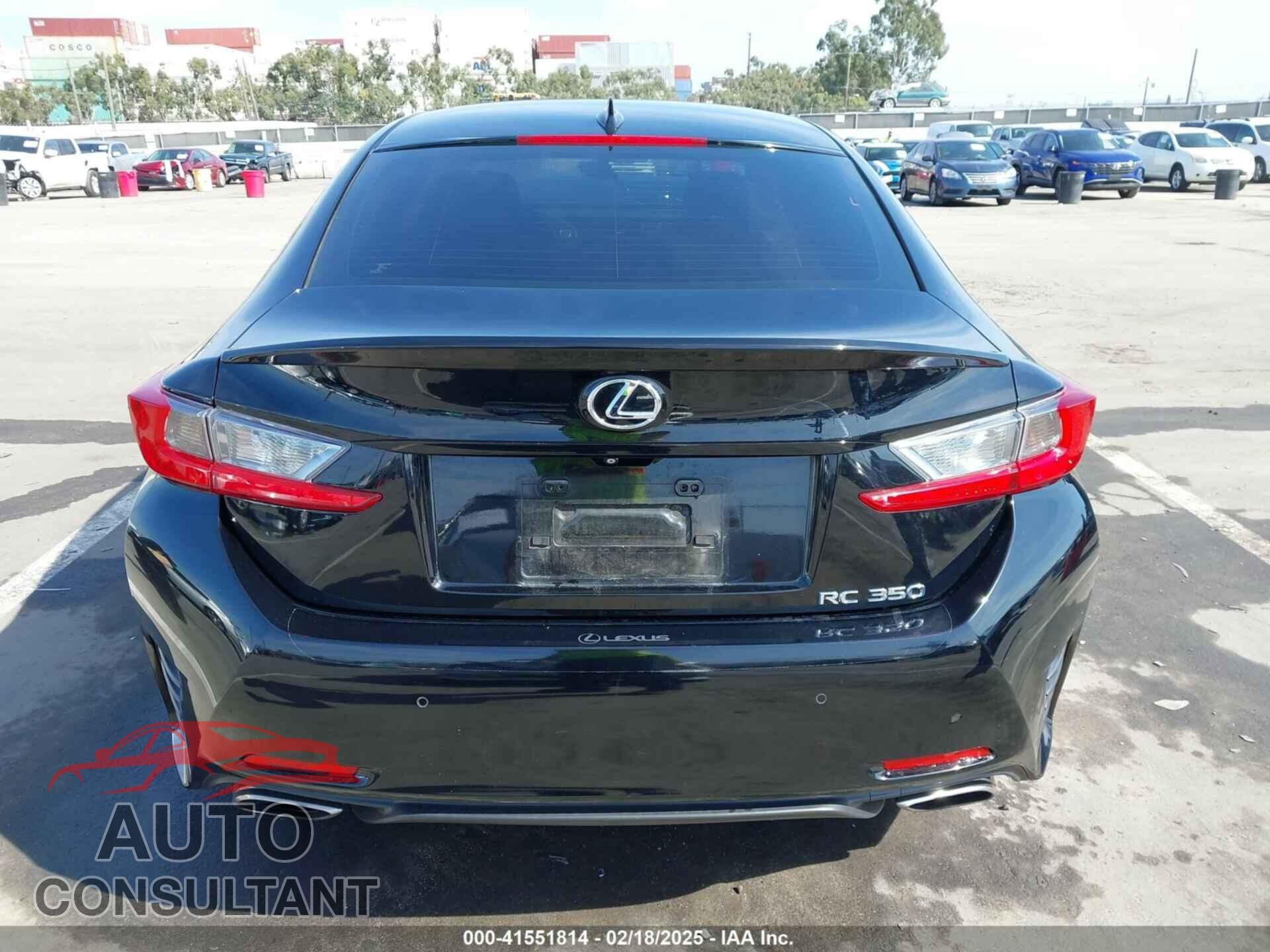 LEXUS RC 350 2015 - JTHHE5BC9F5002641