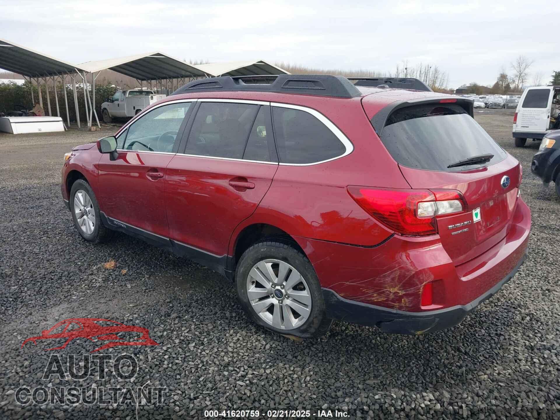 SUBARU OUTBACK 2015 - 4S4BSACC2F3342700
