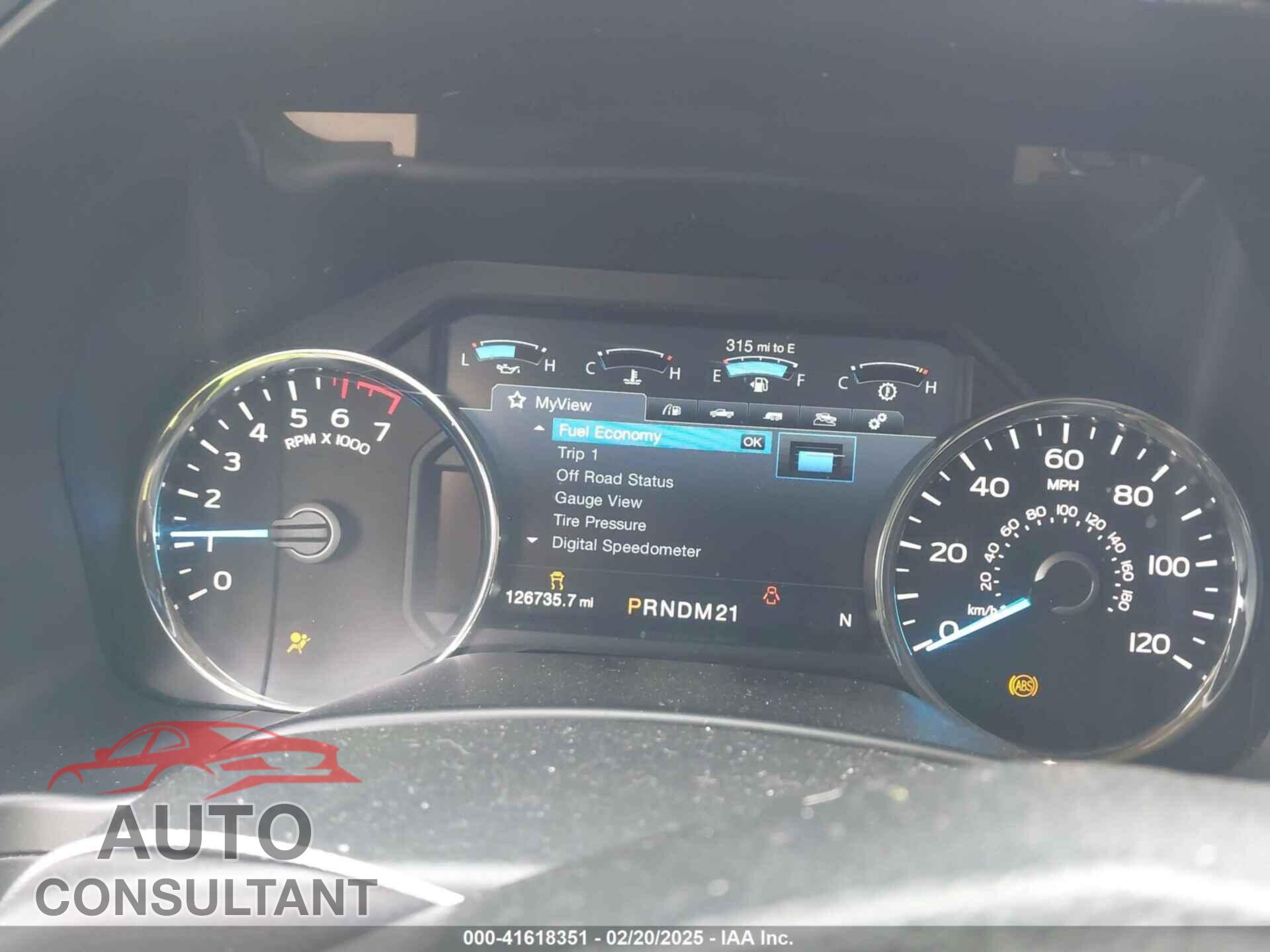 FORD F-150 2017 - 1FTEW1EP2HFC55094