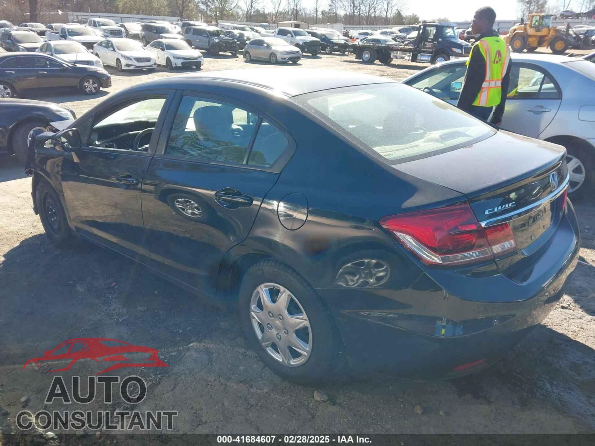HONDA CIVIC 2013 - 2HGFB2F57DH531184