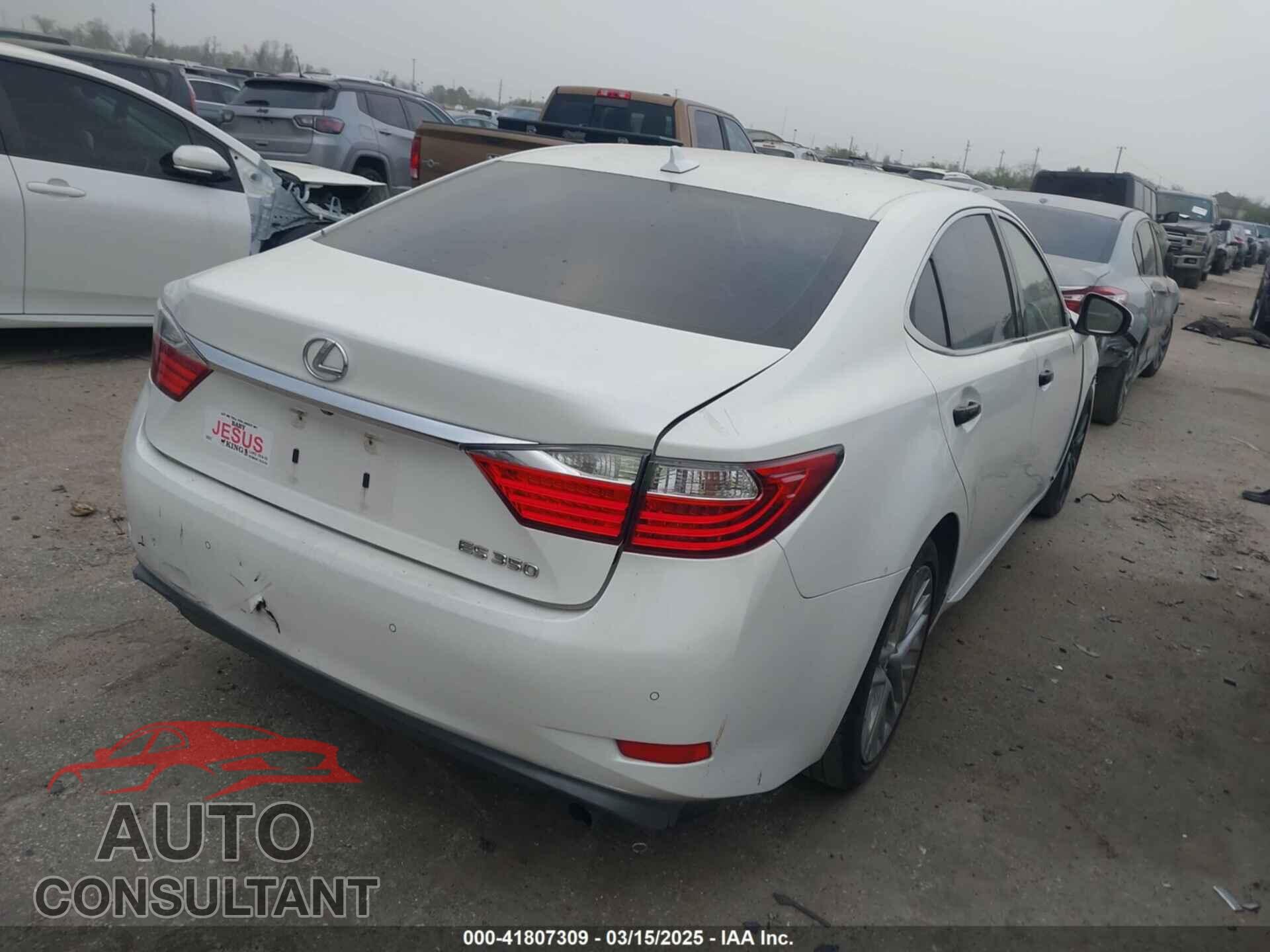LEXUS ES 350 2013 - JTHBK1GG8D2023594