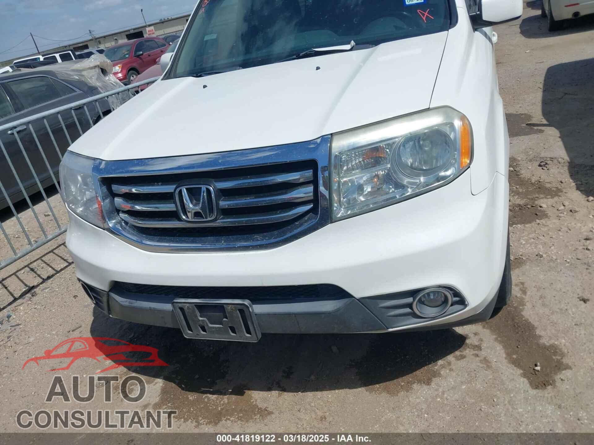 HONDA PILOT 2012 - 5FNYF3H52CB023756