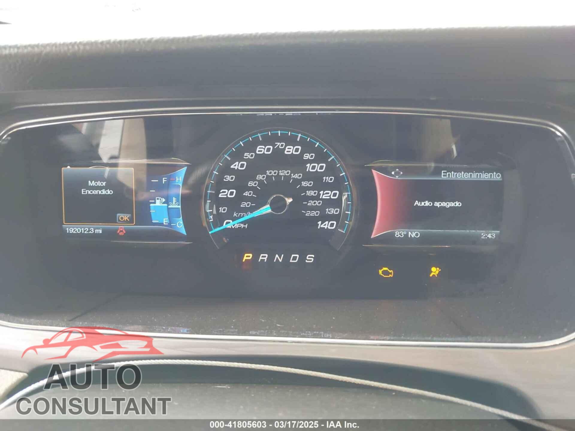 FORD TAURUS 2014 - 1FAHP2E83EG150360