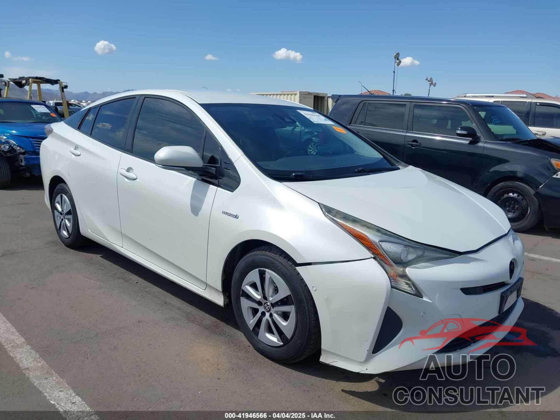 TOYOTA PRIUS 2017 - JTDKBRFU2H3042763