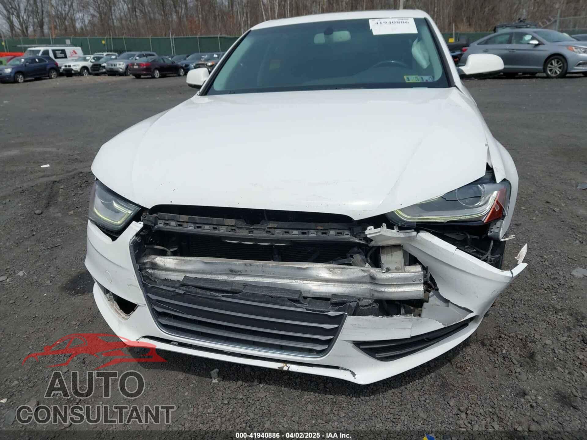 AUDI A4 2013 - WAUFFAFL6DN037172