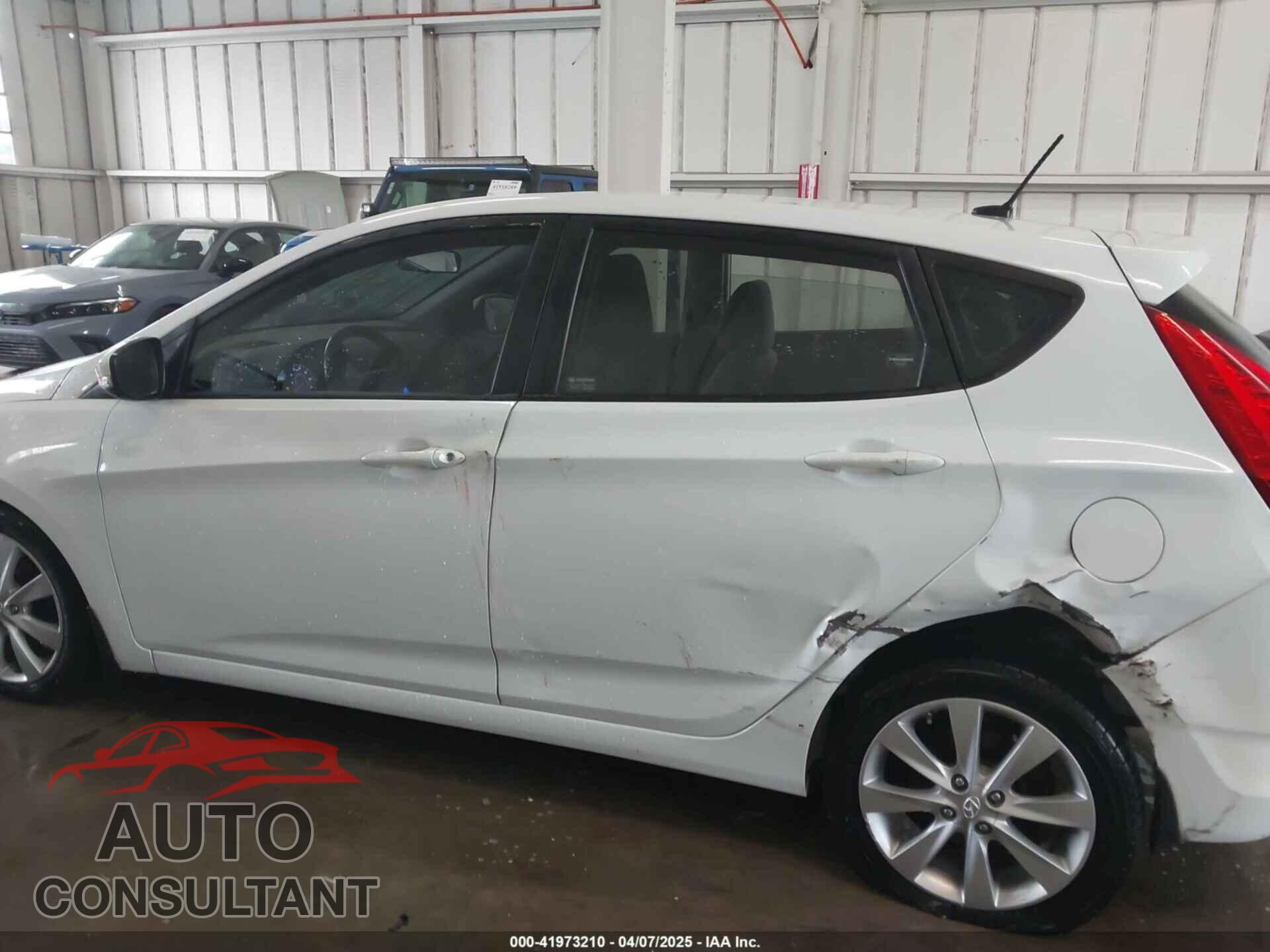 HYUNDAI ACCENT 2013 - KMHCU5AE8DU119093