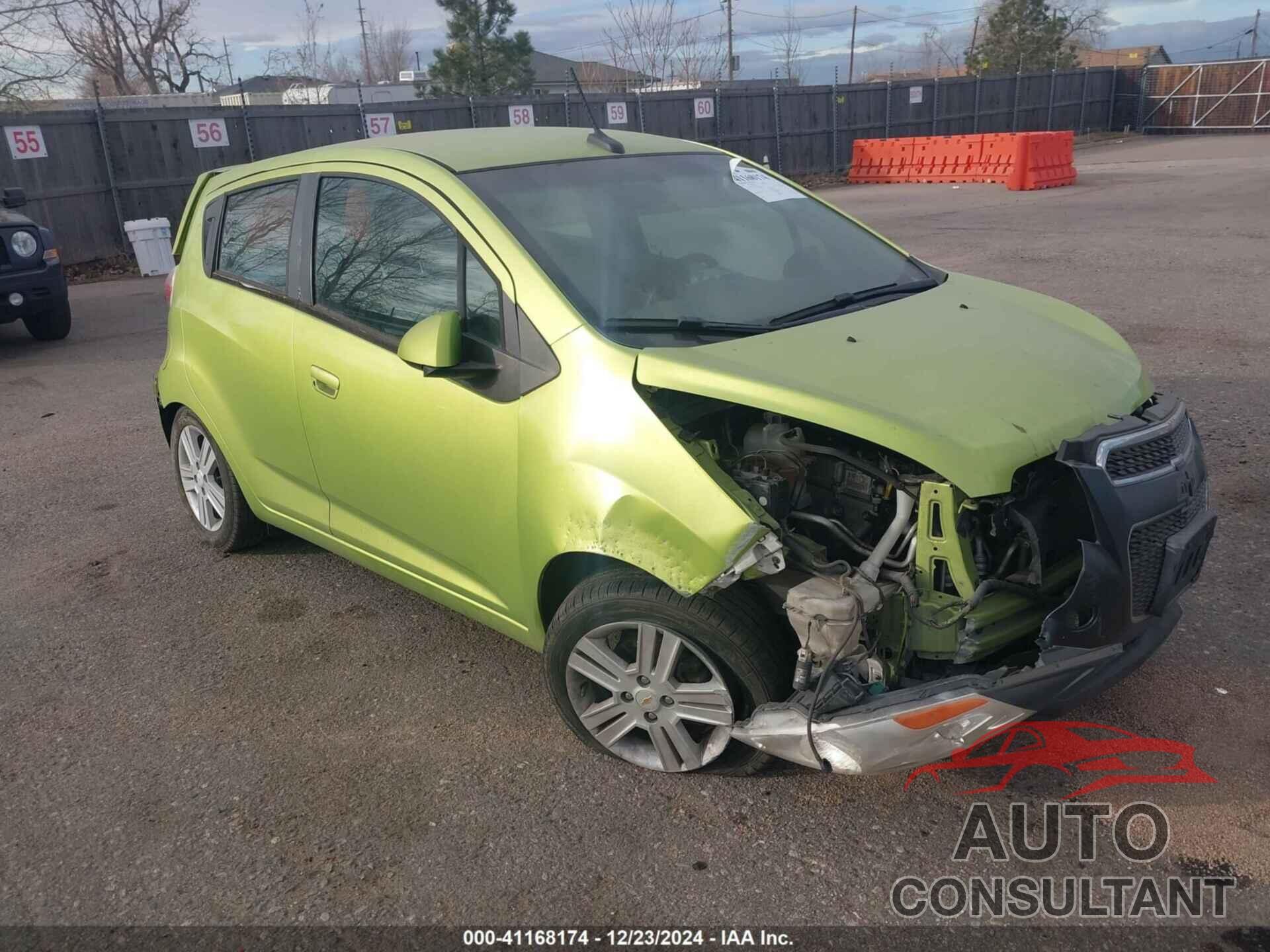 CHEVROLET SPARK 2013 - KL8CB6S94DC596359