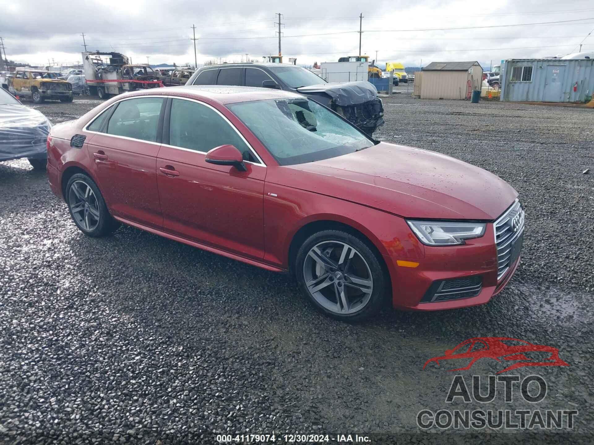 AUDI A4 2018 - WAUENAF46JA166944