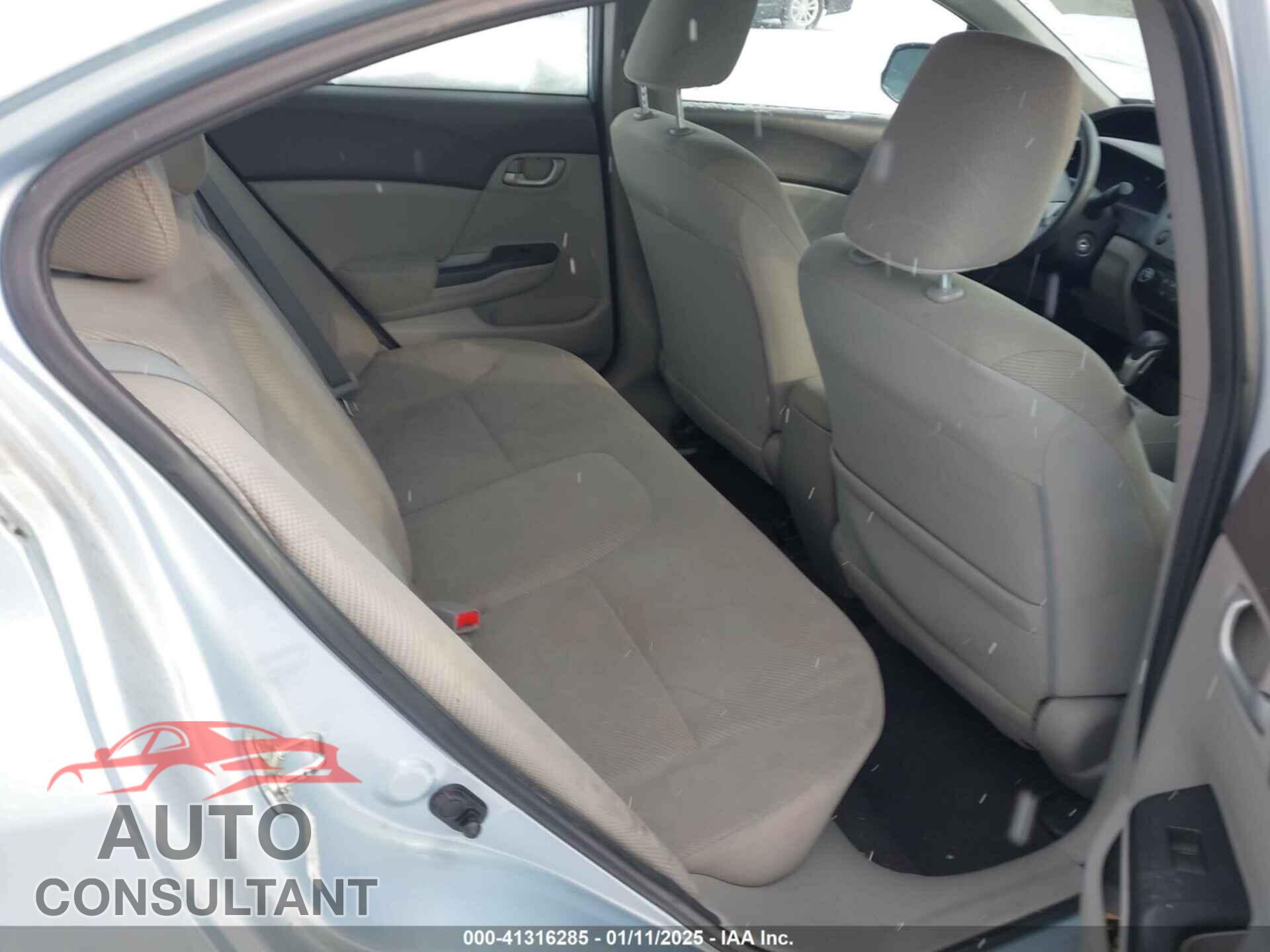 HONDA CIVIC SDN 2012 - 2HGFB2F57CH581856