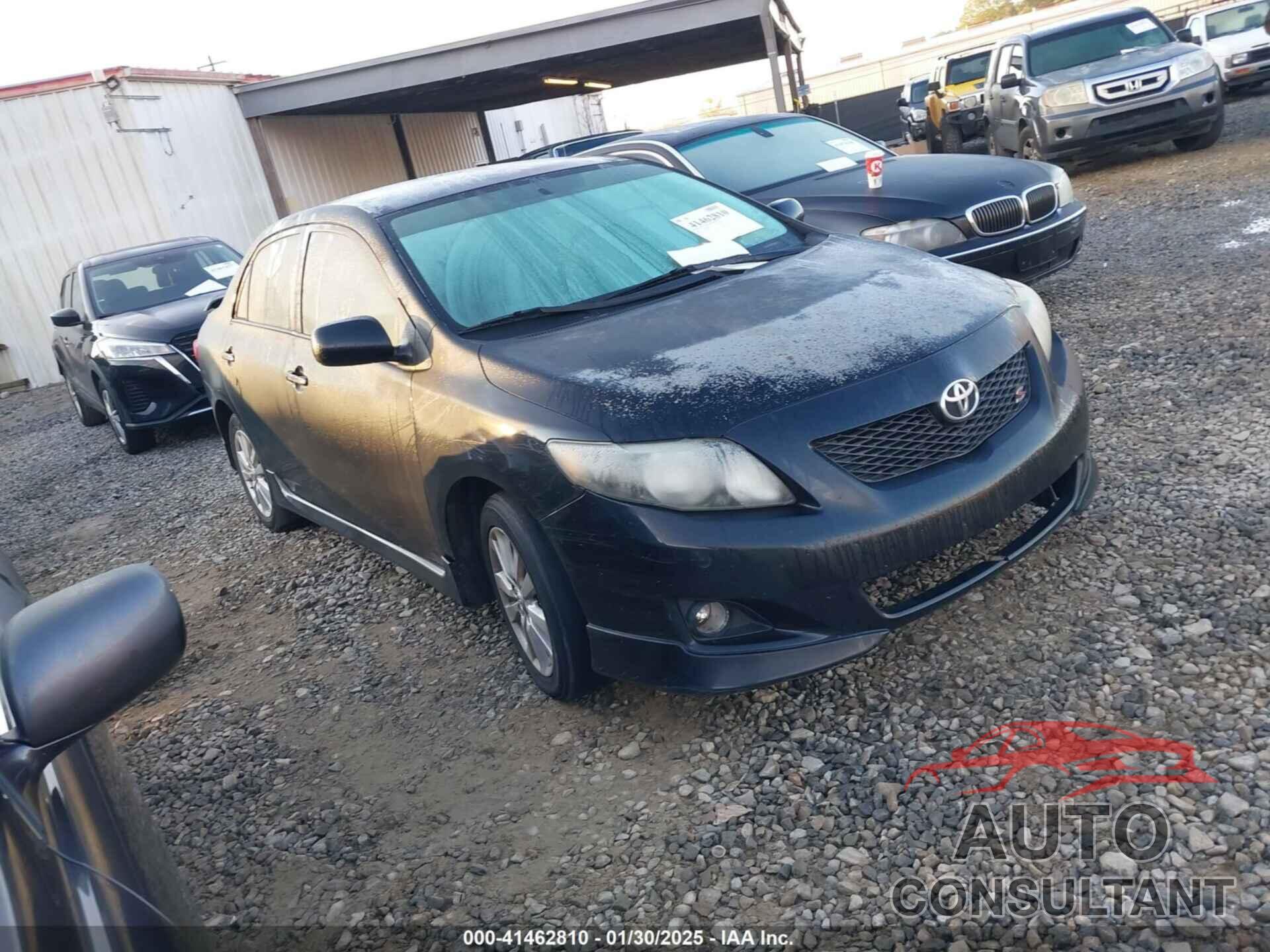 TOYOTA COROLLA 2009 - 1NXBU40E49Z073650