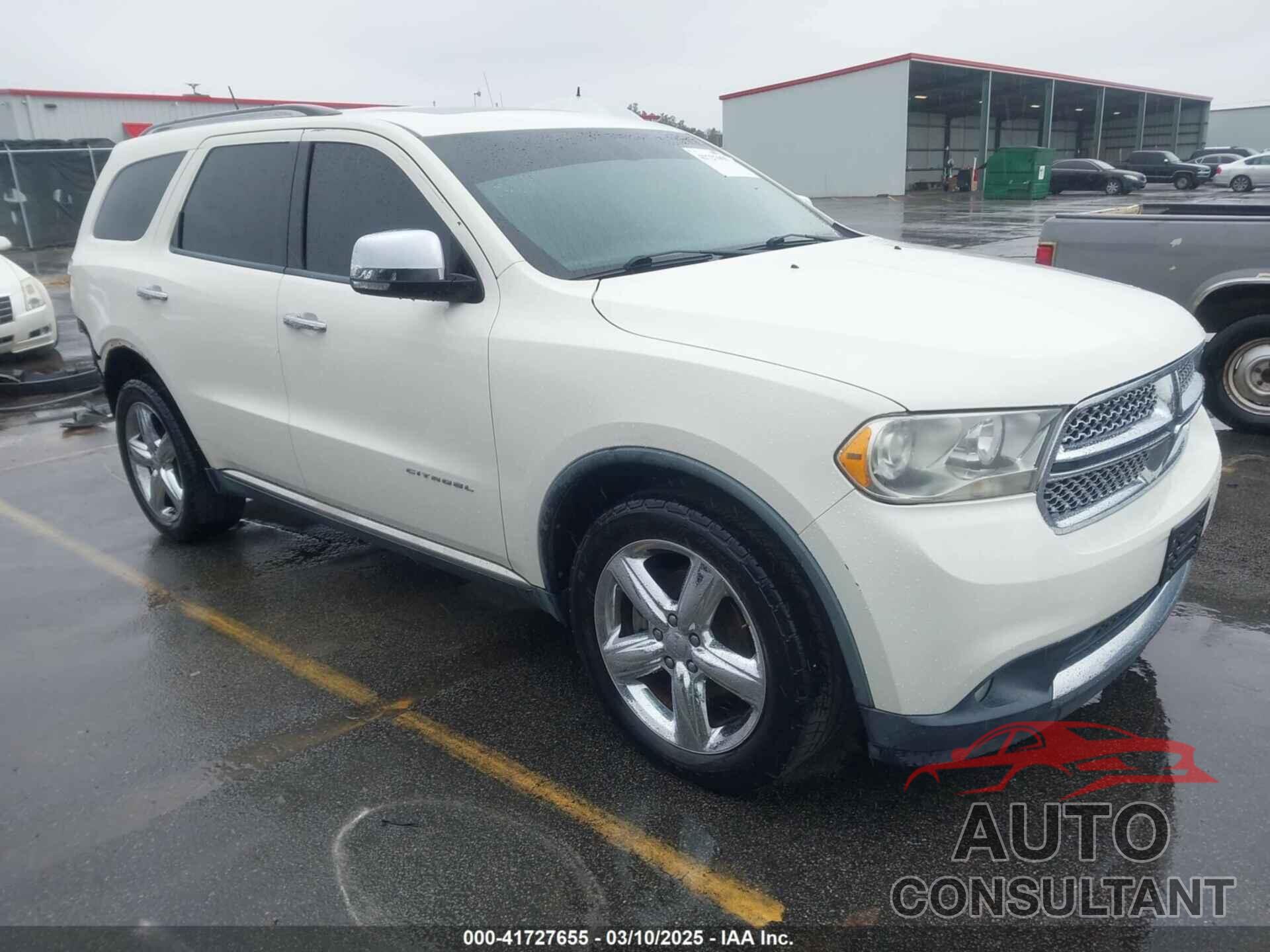 DODGE DURANGO 2011 - 1D4RD5GGXBC653192