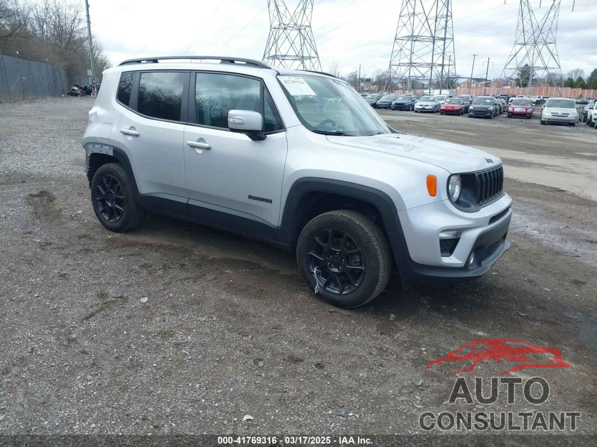 JEEP RENEGADE 2019 - ZACNJBBB9KPK60761