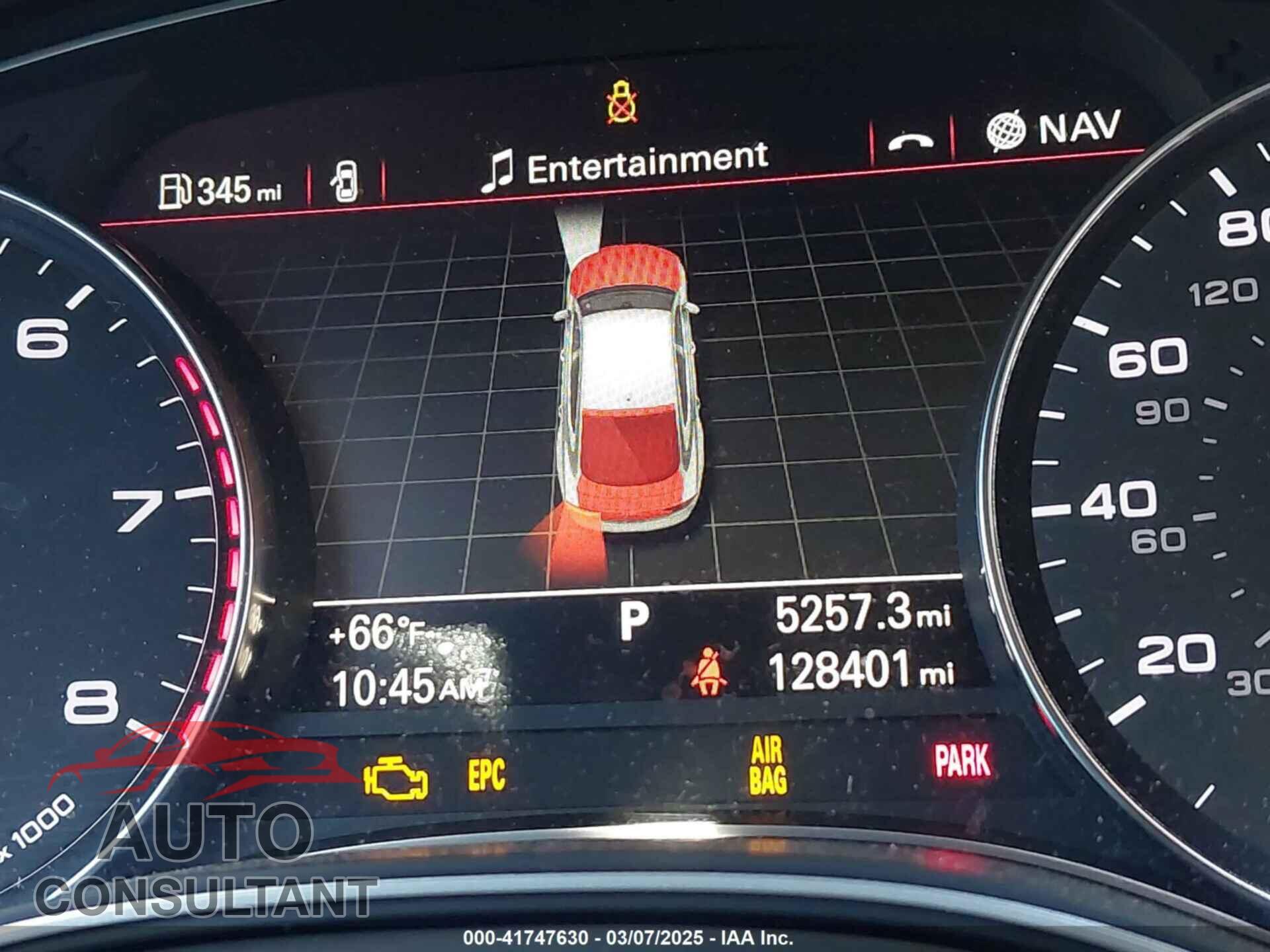 AUDI A7 2012 - WAU2GAFC5CN120425