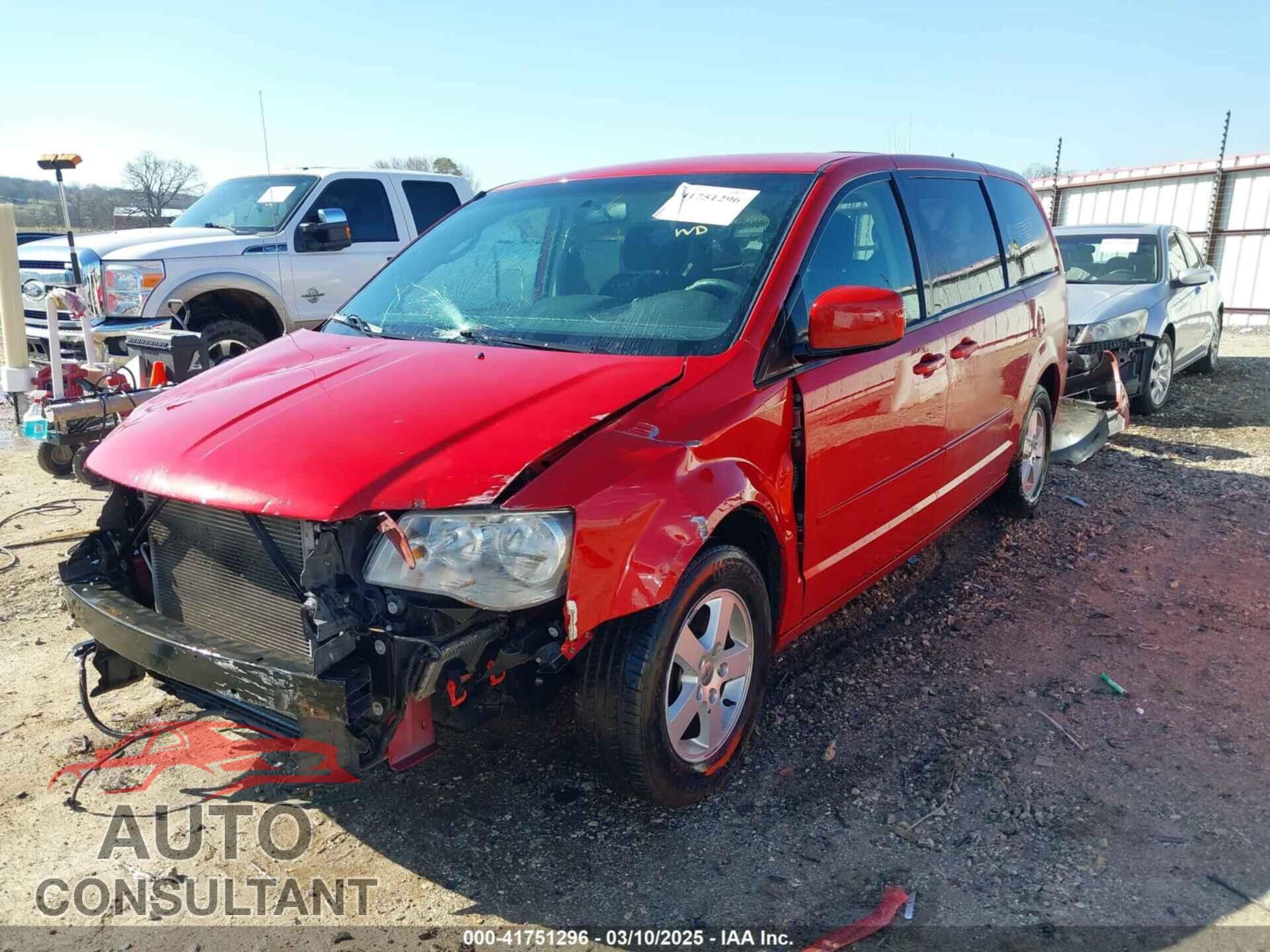 DODGE GRAND CARAVAN 2013 - 2C4RDGCG2DR502971