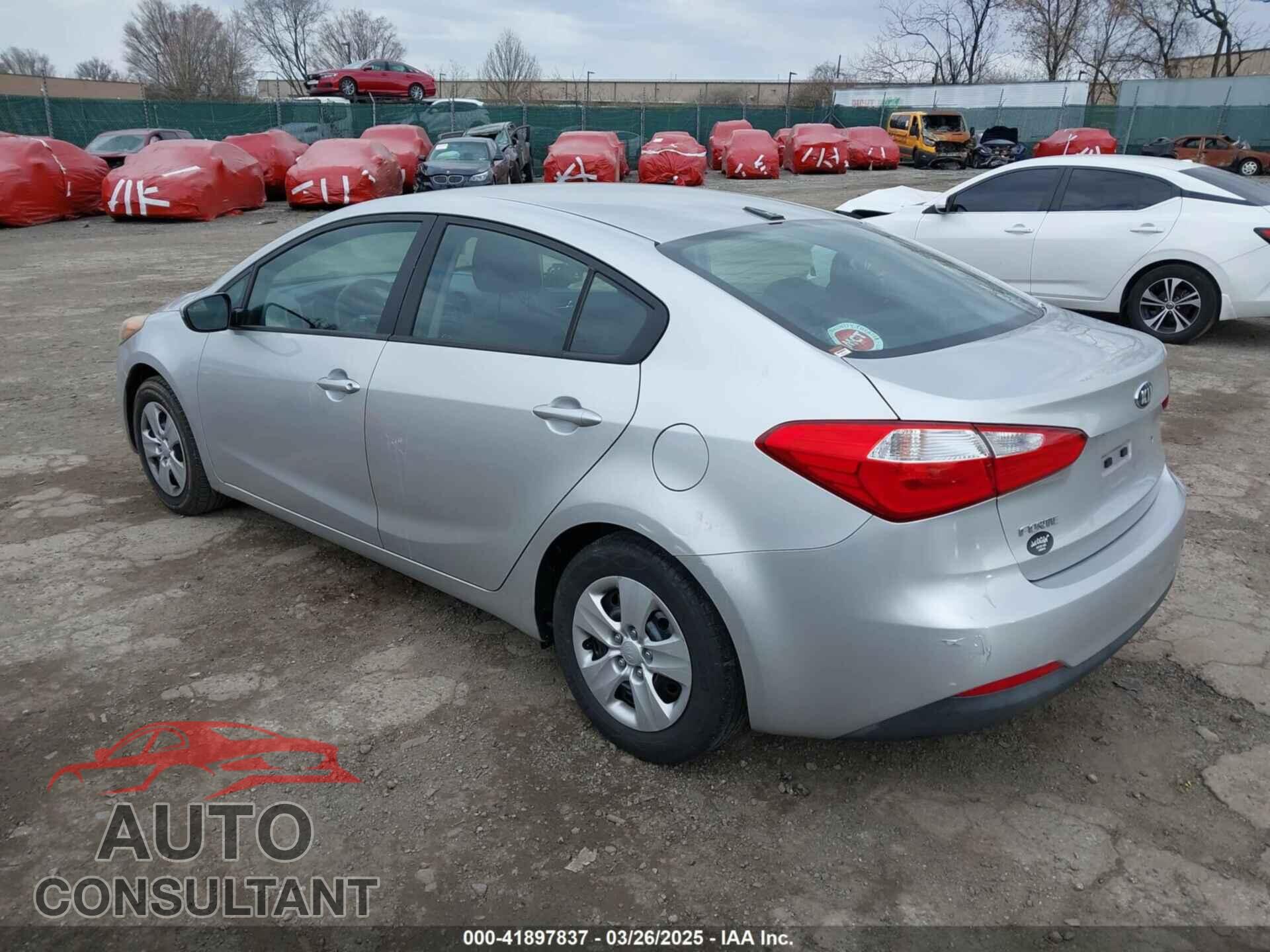 KIA FORTE 2014 - KNAFK4A62E5181124