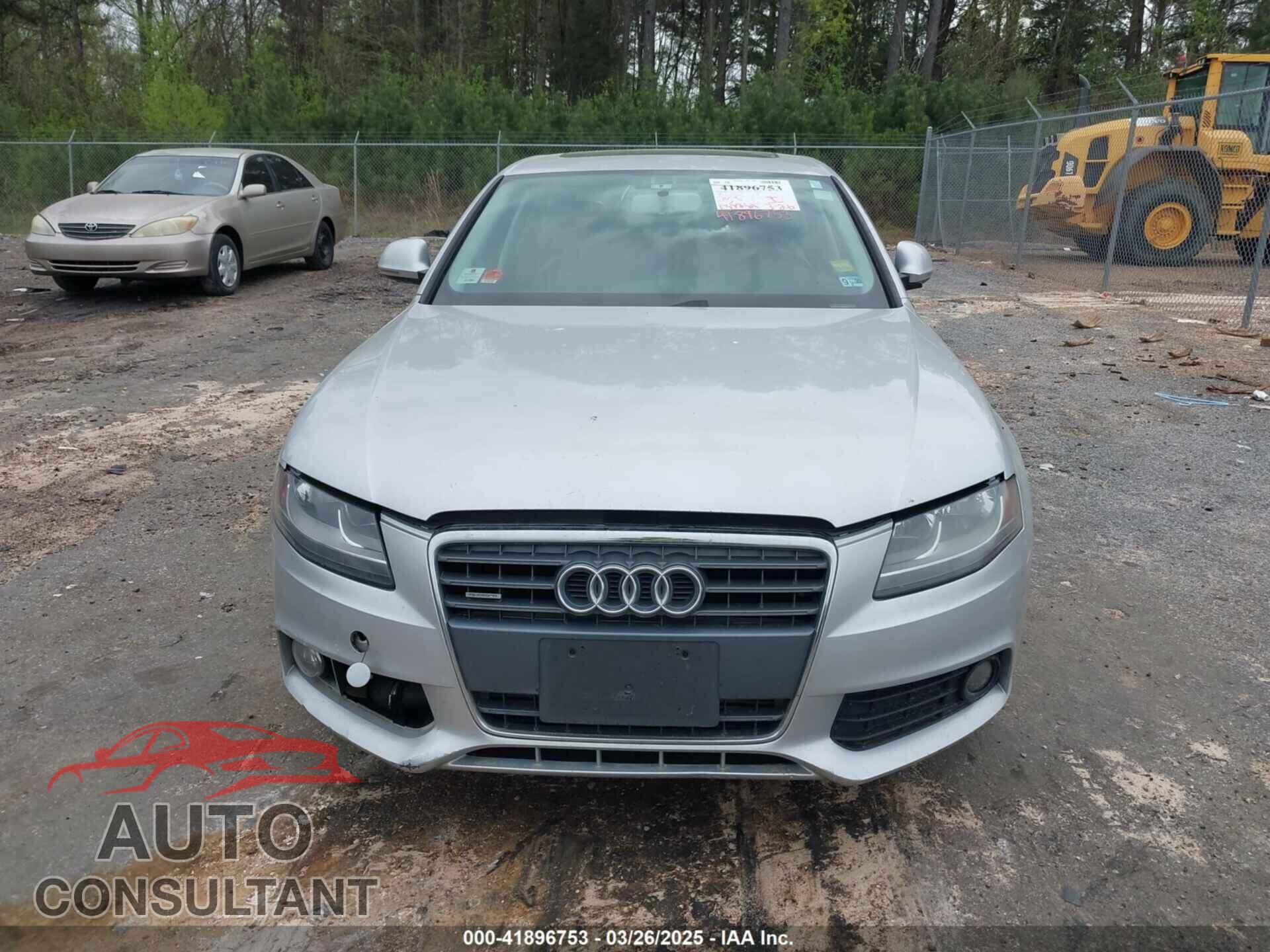 AUDI A4 2009 - WAULF78K69A137801