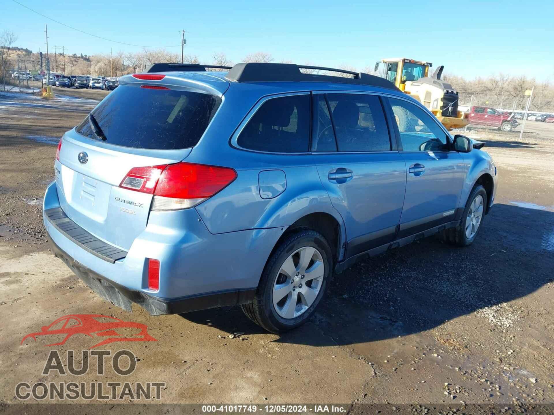 SUBARU OUTBACK 2012 - 4S4BRBCC8C3277168