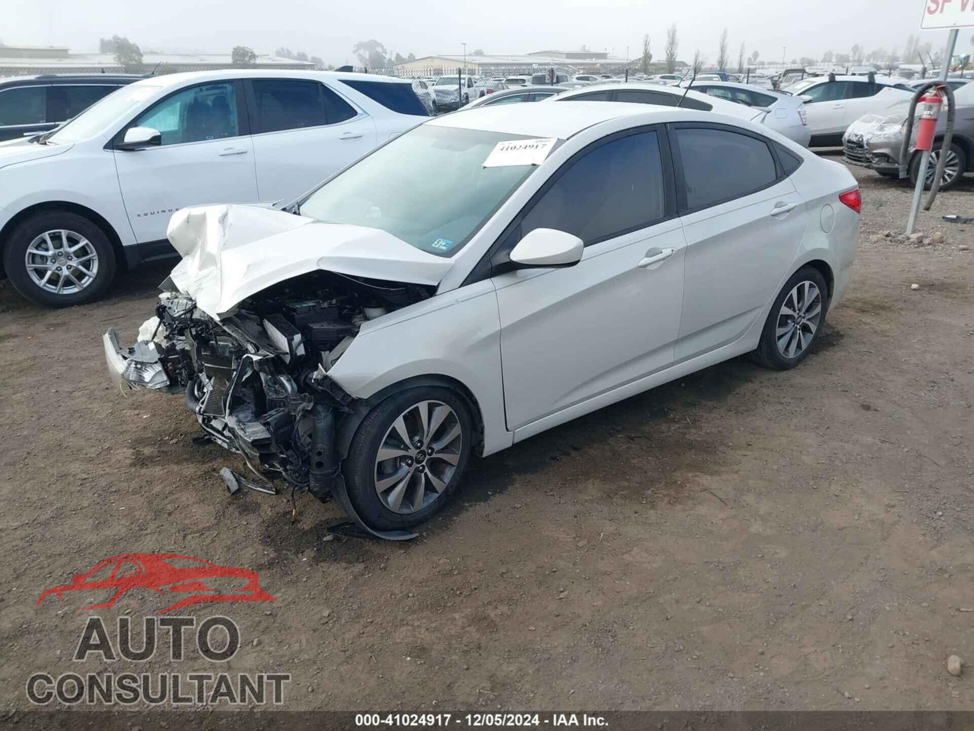 HYUNDAI ACCENT 2017 - KMHCT4AE2HU264293