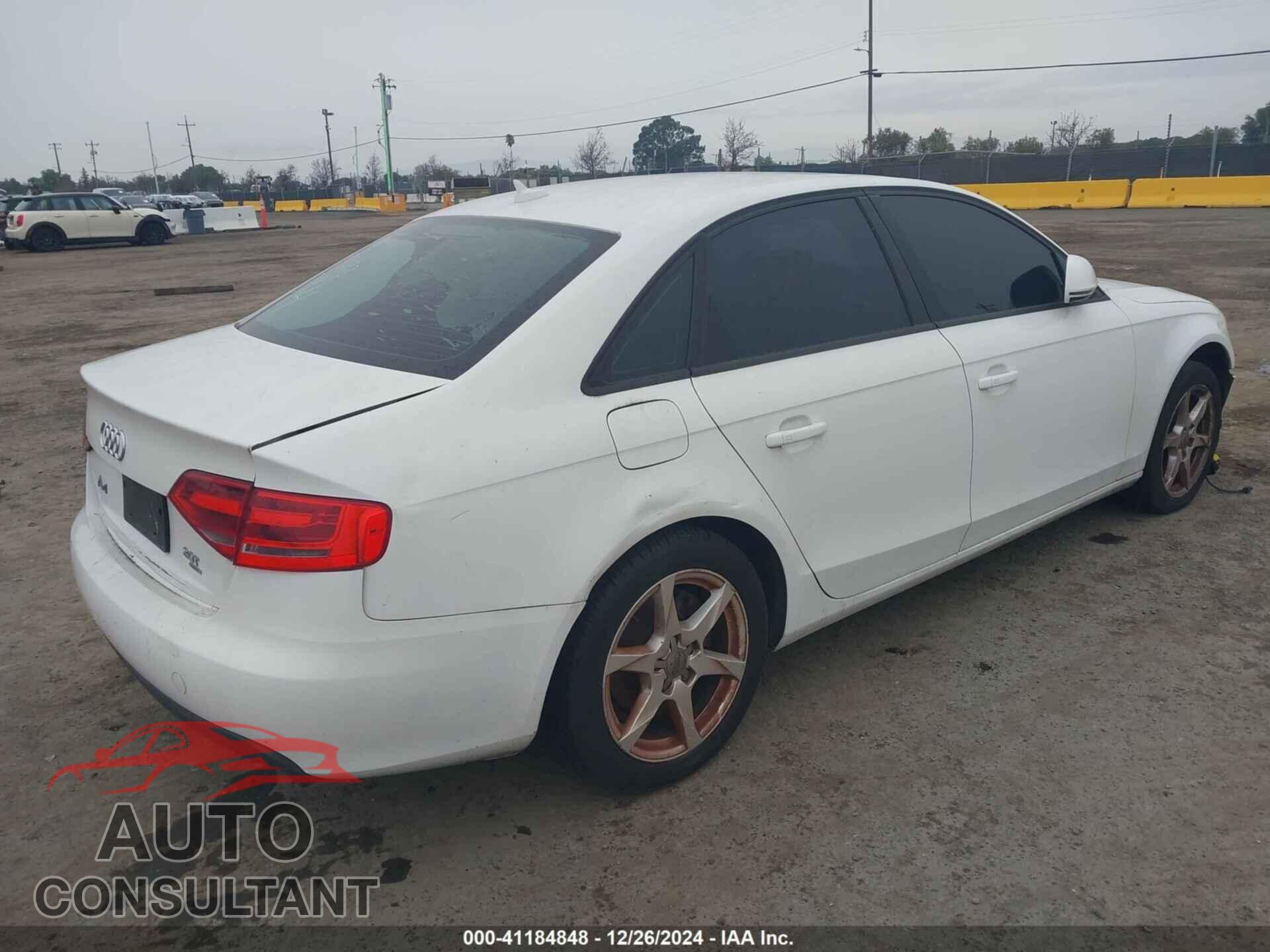 AUDI A4 2009 - WAULF78K79N016610