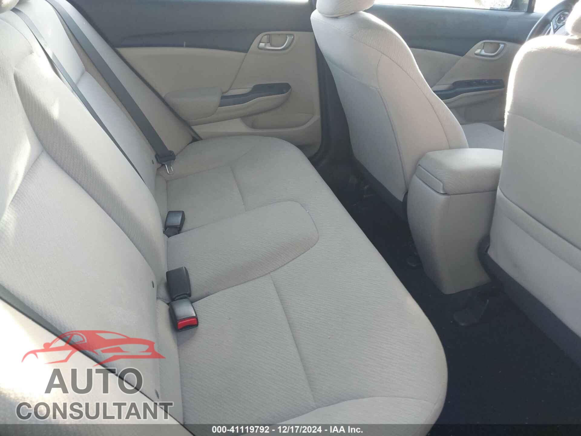 HONDA CIVIC 2013 - 2HGFB2F55DH526873