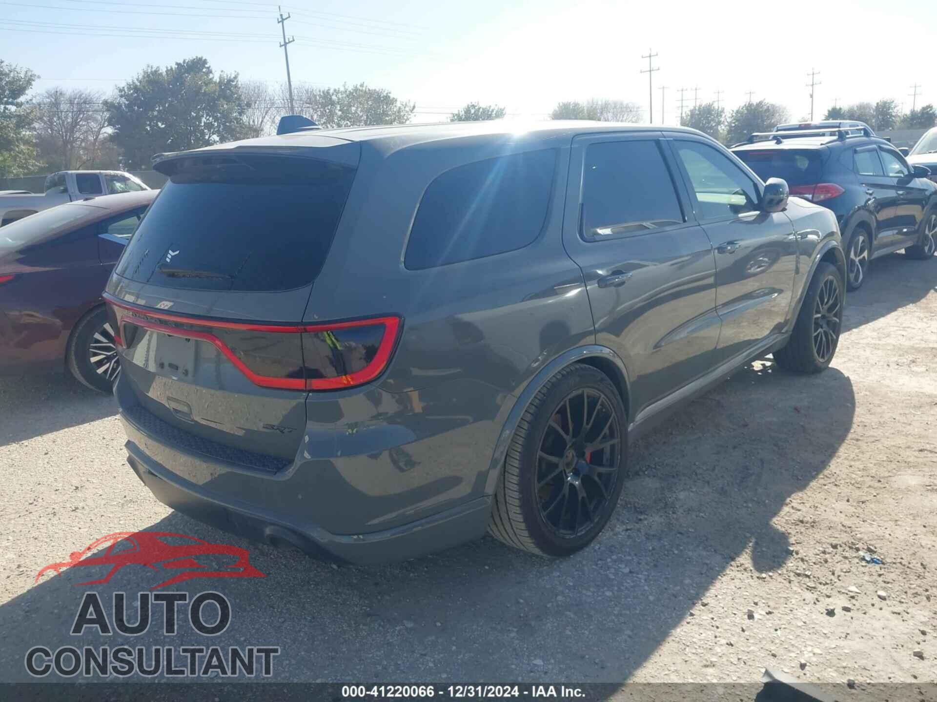 DODGE DURANGO 2021 - 1C4SDJGJ0MC606534