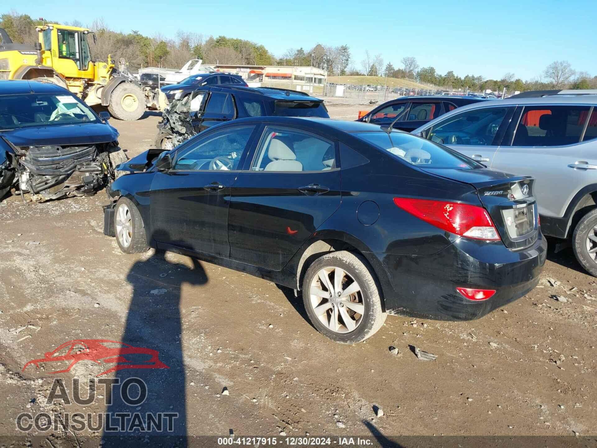 HYUNDAI ACCENT 2014 - KMHCU4AE4EU752945