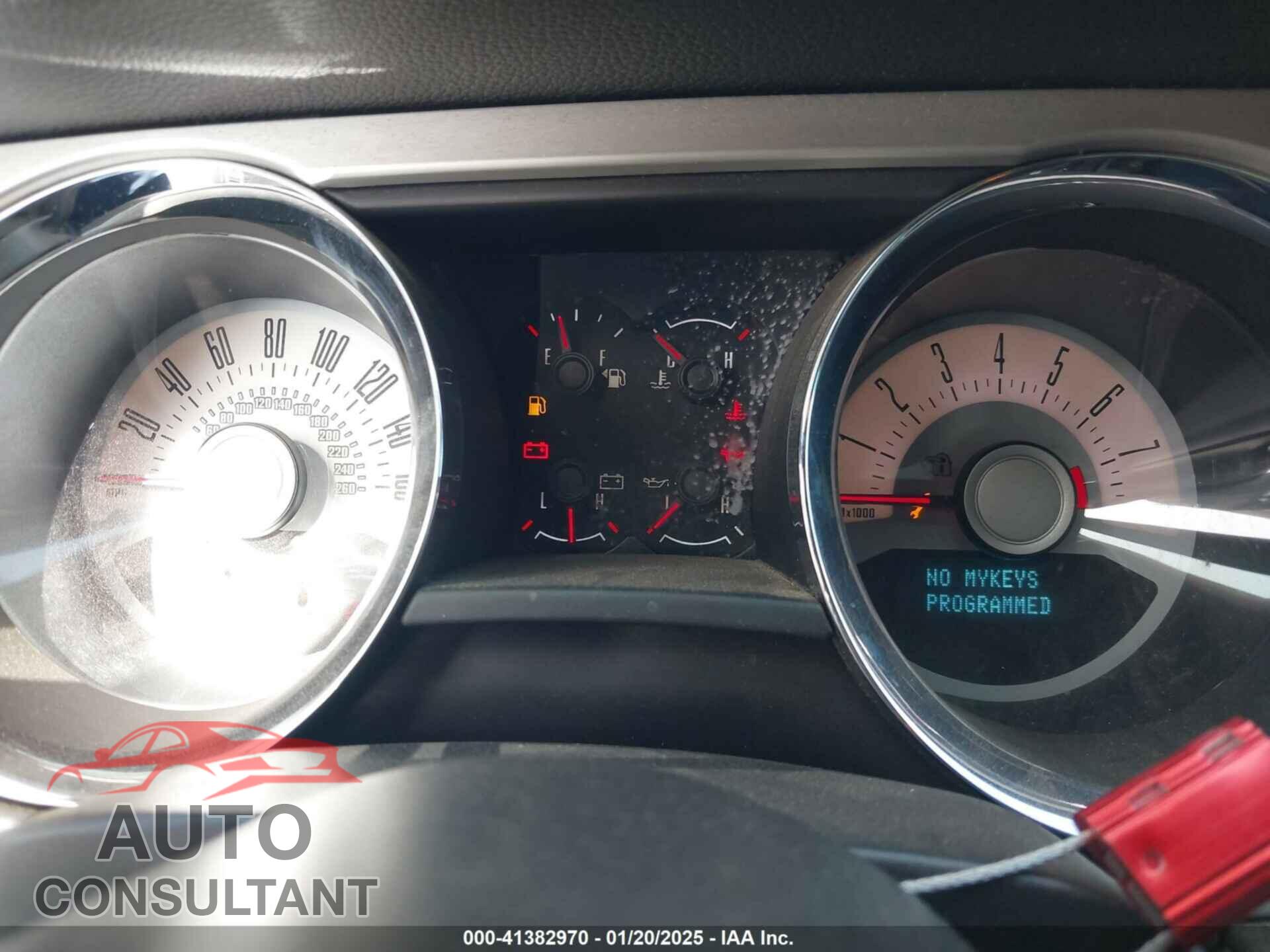 FORD MUSTANG 2012 - 1ZVBP8AM7C5260663