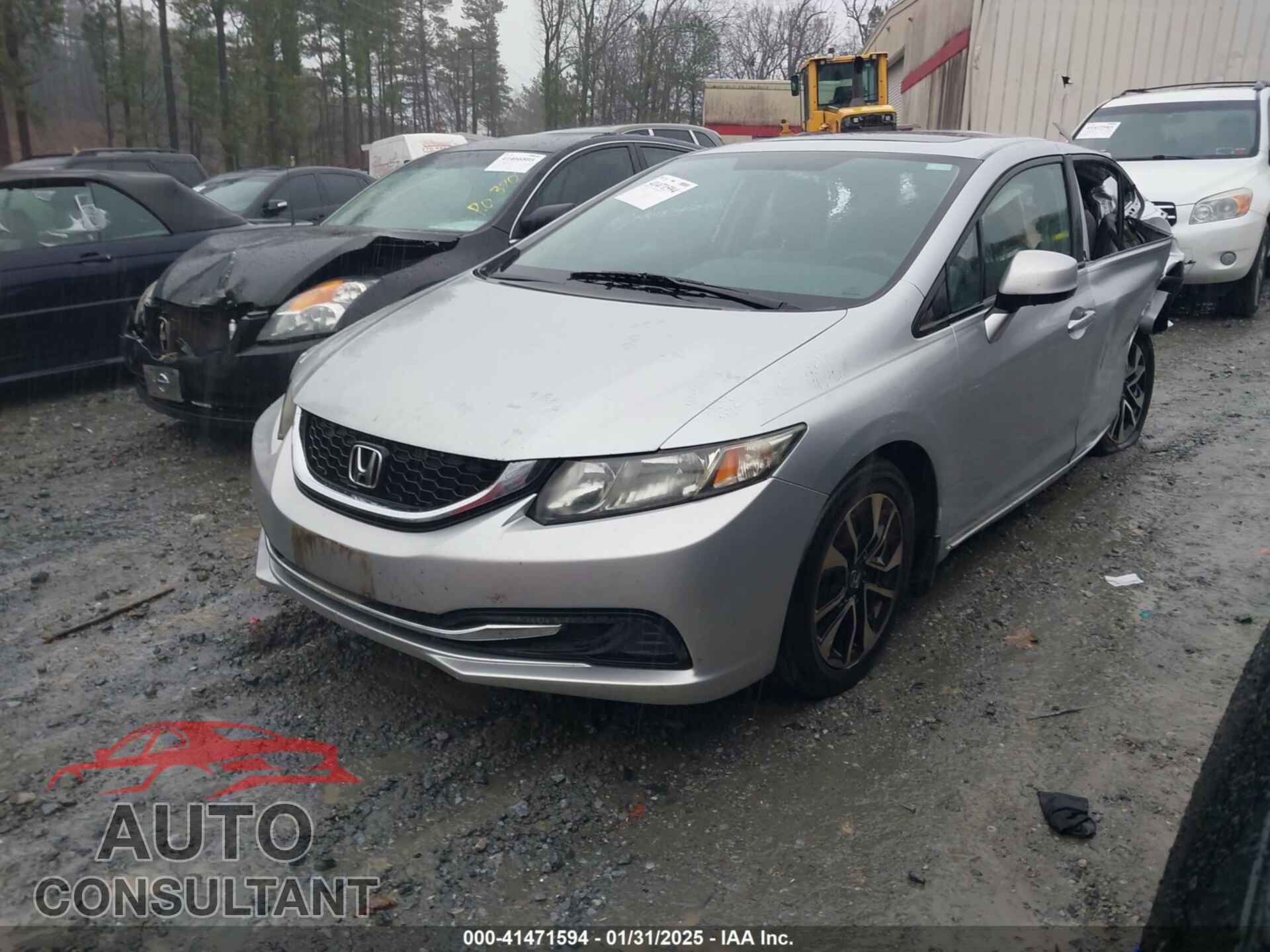 HONDA CIVIC 2013 - 2HGFB2F86DH542946