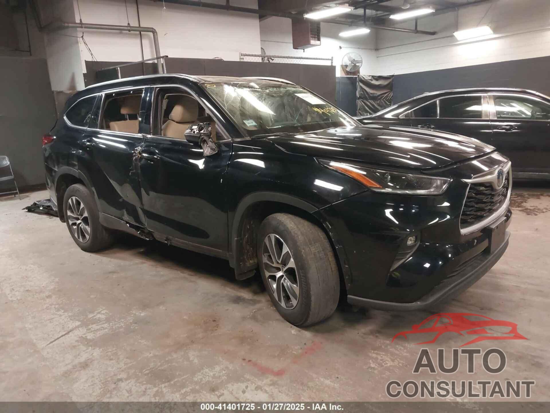TOYOTA HIGHLANDER 2021 - 5TDGBRCH0MS530583