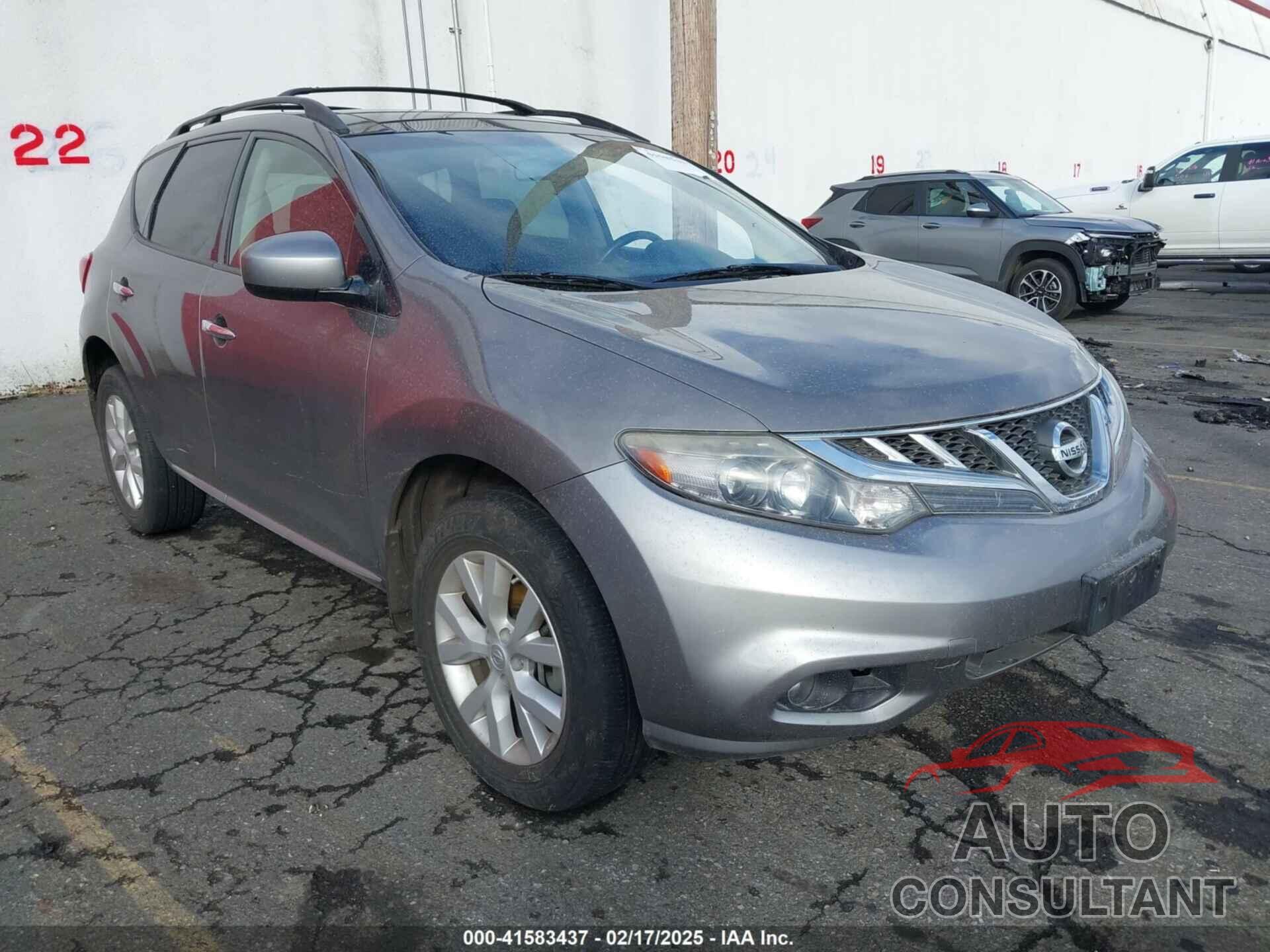 NISSAN MURANO 2011 - JN8AZ1MW4BW169831