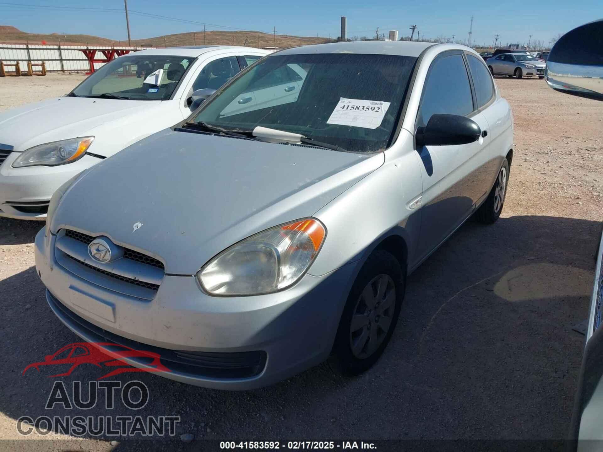 HYUNDAI ACCENT 2009 - KMHCM36C49U110314